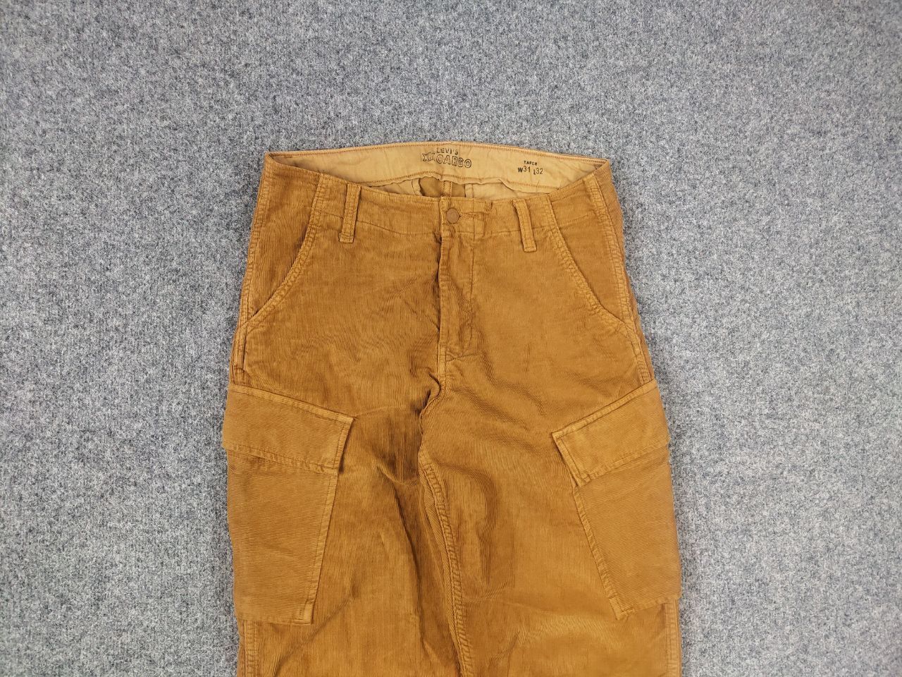 Levi's Levis xx Cargo Corduroy Trouser Brown Pants Vintage Style Size US 32 / EU 48 - 8 Thumbnail