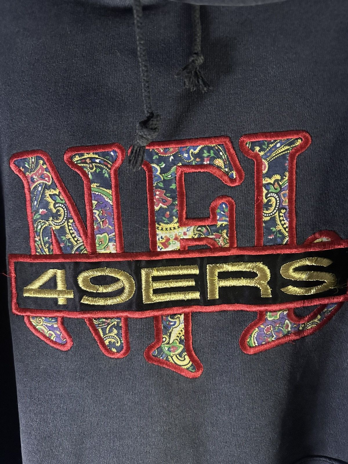 47 Brand × NFL × Supreme Vintage Faded NFL 90's San Francisco 49ERS Hoodie Size US L / EU 52-54 / 3 - 2 Thumbnail