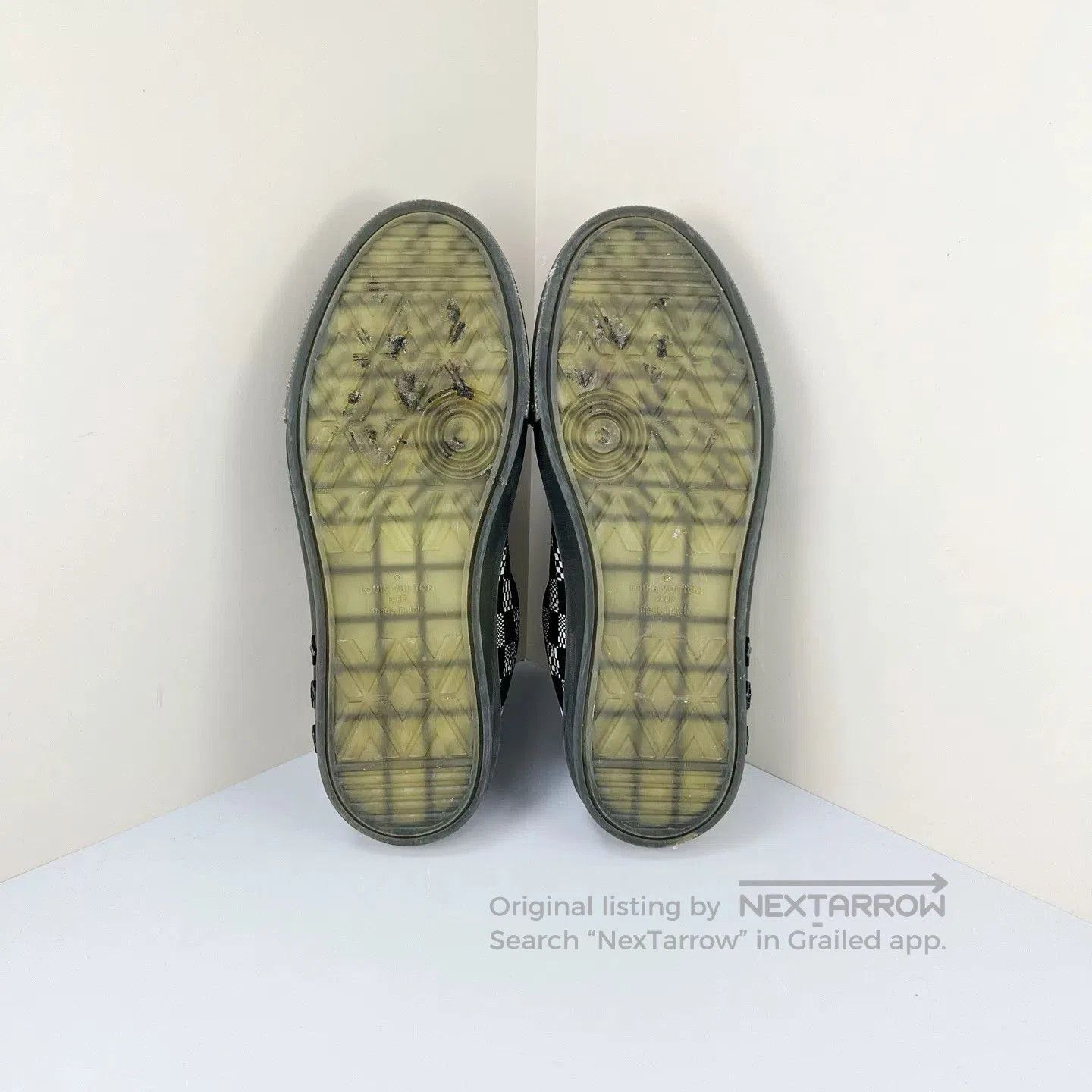 Louis Vuitton louis vuitton ollie black checkerboard sneakers. Size US 7 / EU 40 - 5 Thumbnail