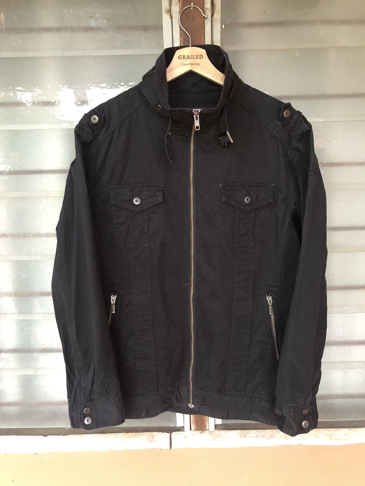 14th Addiction Vintage Villand Punk Jacket Size US L / EU 52-54 / 3 - 2 Thumbnail