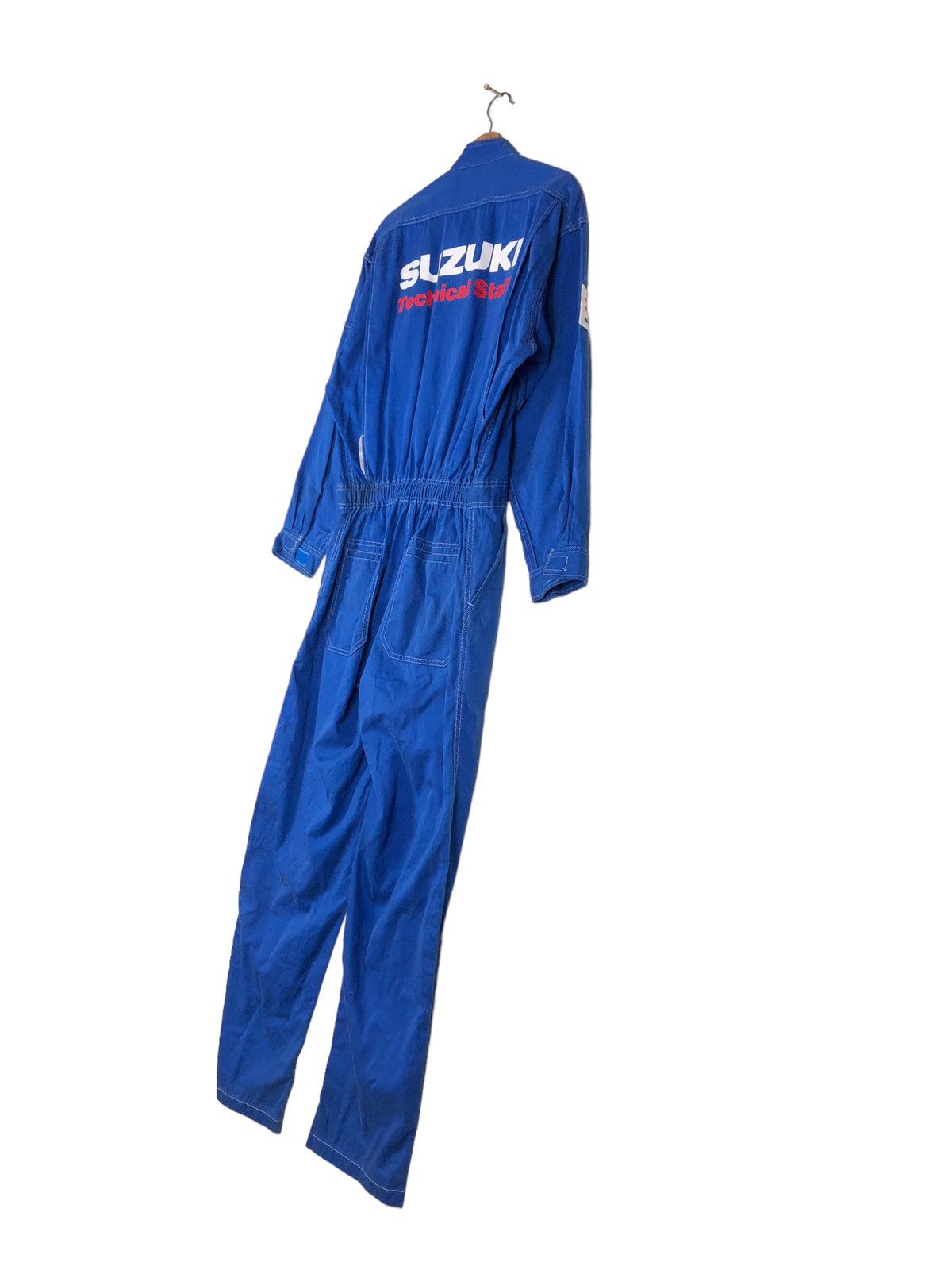 Japanese Brand 🔥Vintage Overall Racing Wear Suzuki Big Logo Size US 32 / EU 48 - 9 Thumbnail