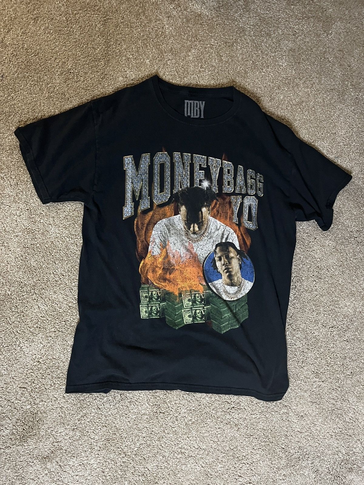 Rap Tees Moneybagg Yo Graphic Tee Size US L / EU 52-54 / 3 - 1 Thumbnail