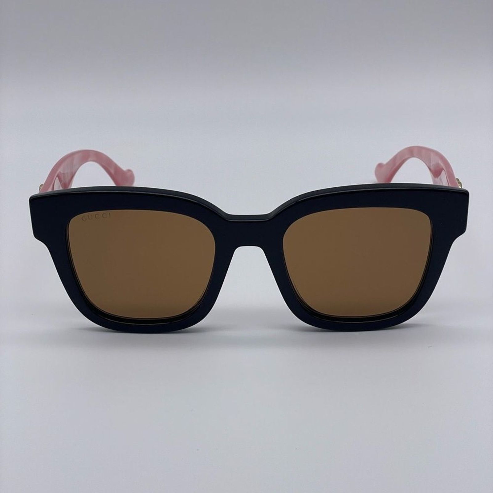 Gucci NEW GUCCI GG0998S 005 Black/Pink/Brown Women Sunglasses Size ONE SIZE - 4 Thumbnail