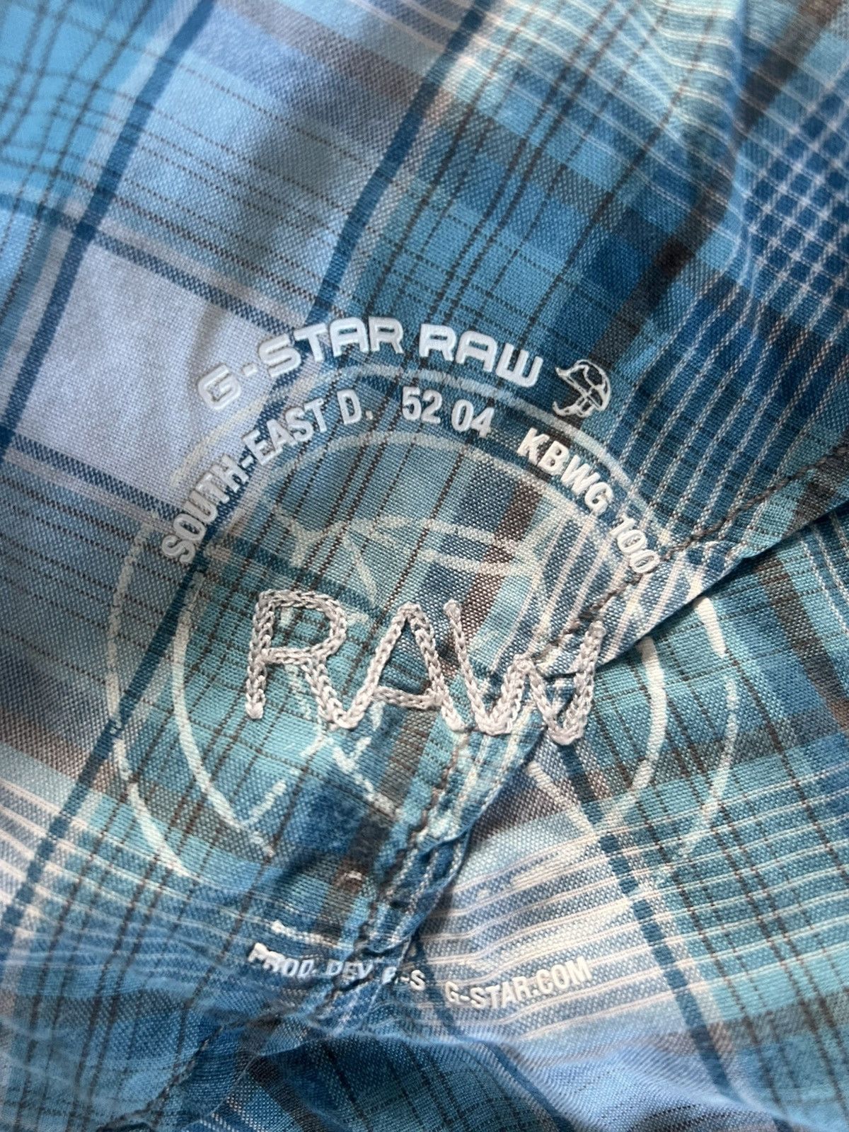 G-Star G-Star Flannel Shirt – Rare Find Size US XL / EU 56 / 4 - 2 Thumbnail
