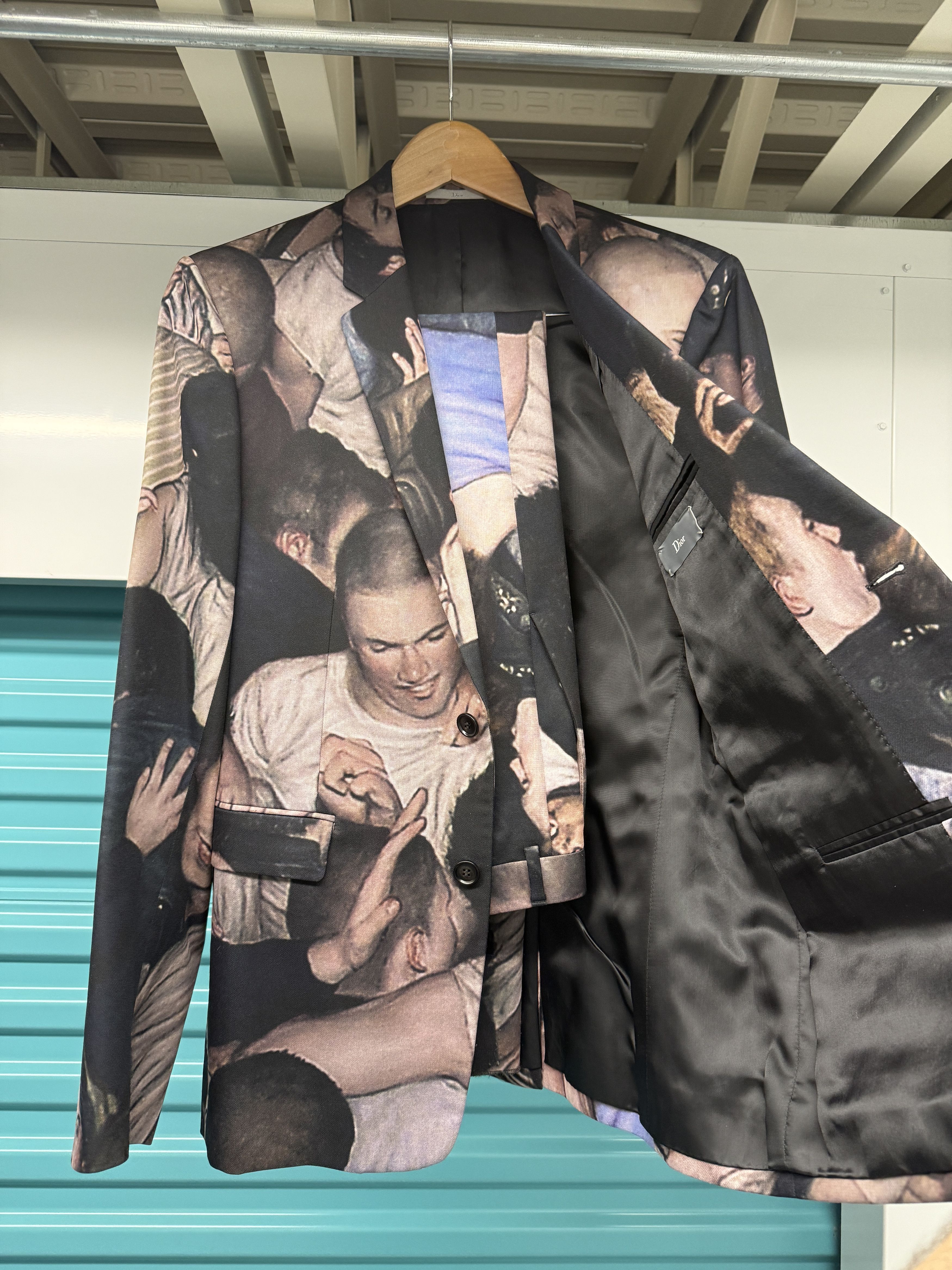 Dior Dan Witz Suit Size 46R - 8 Thumbnail