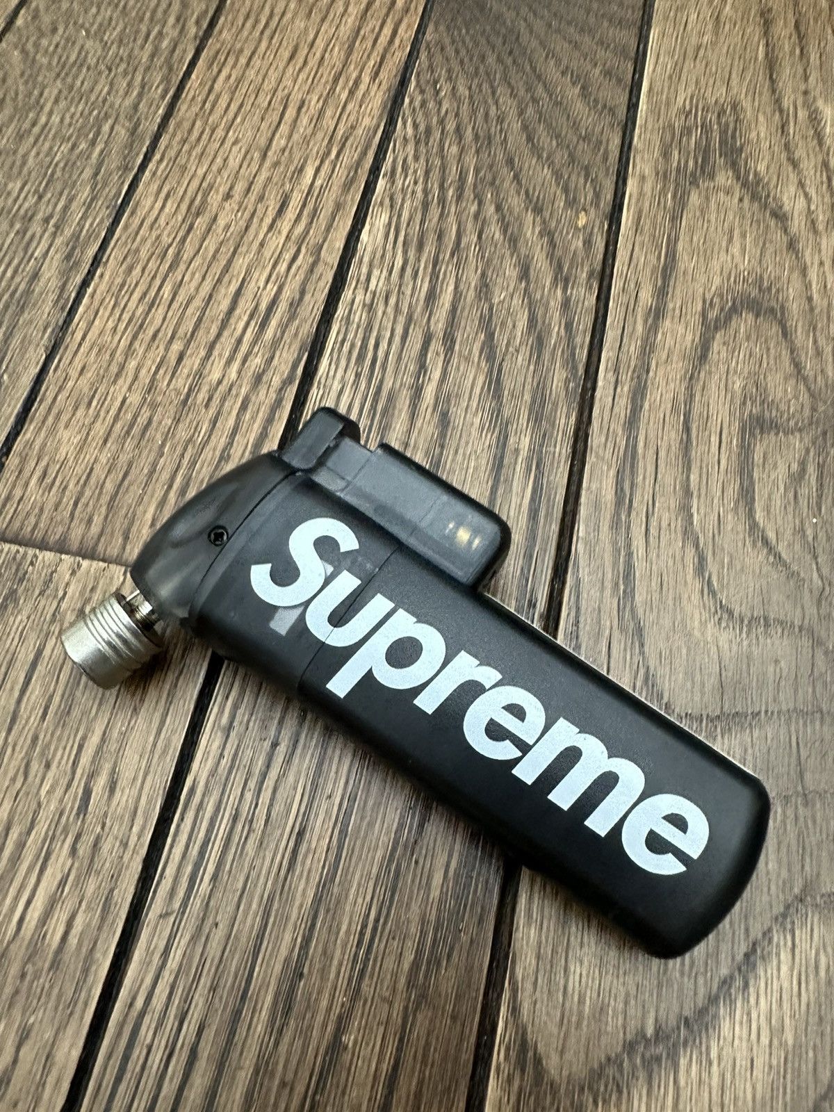 image of Supreme X Soto Logo Pocket Torch Box Logo Black Fw23, Men's