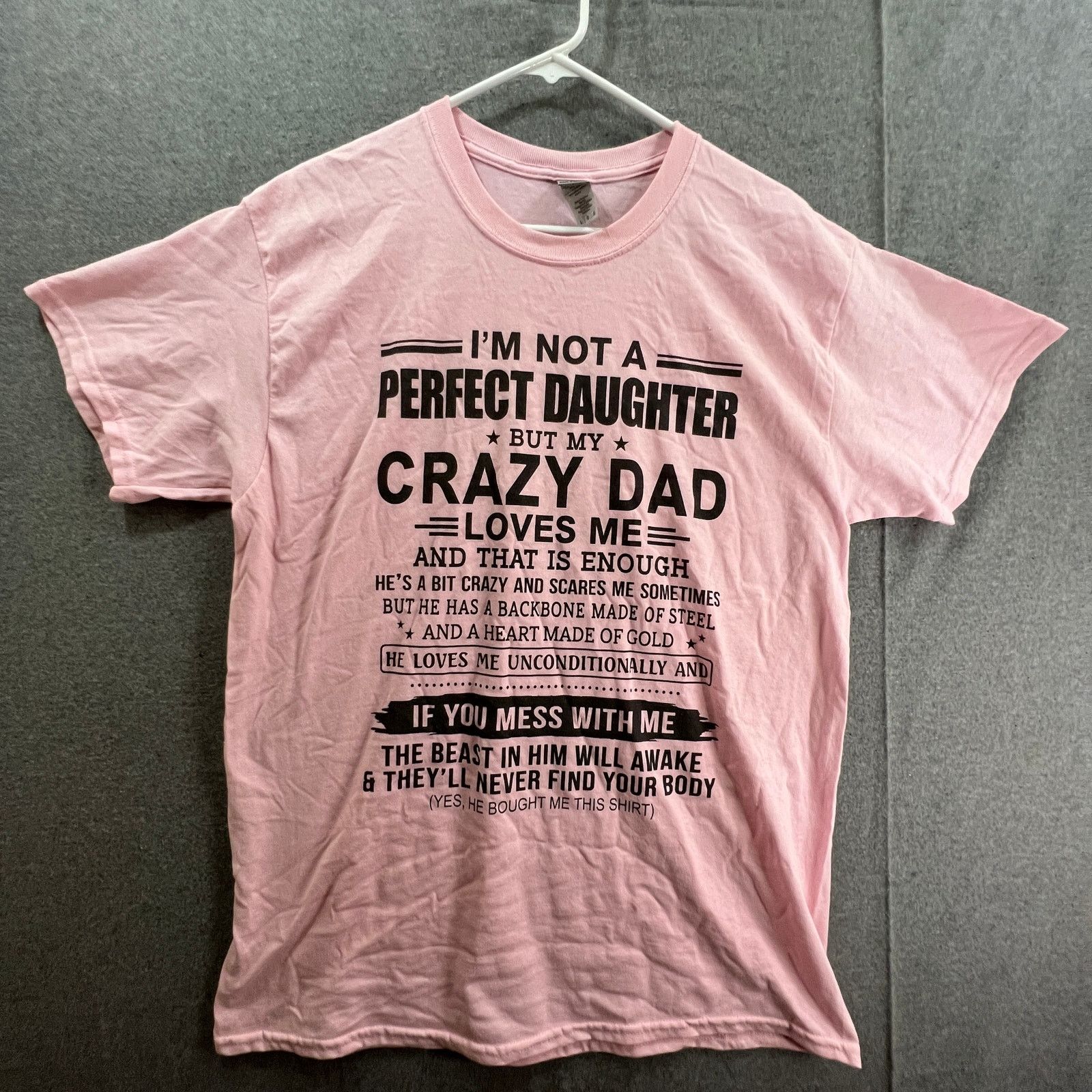 Gildan Gildan Shirt Women Large Pink Athletic Casual T Shirt Ladies Size L / US 10 / IT 46 - 1 Thumbnail