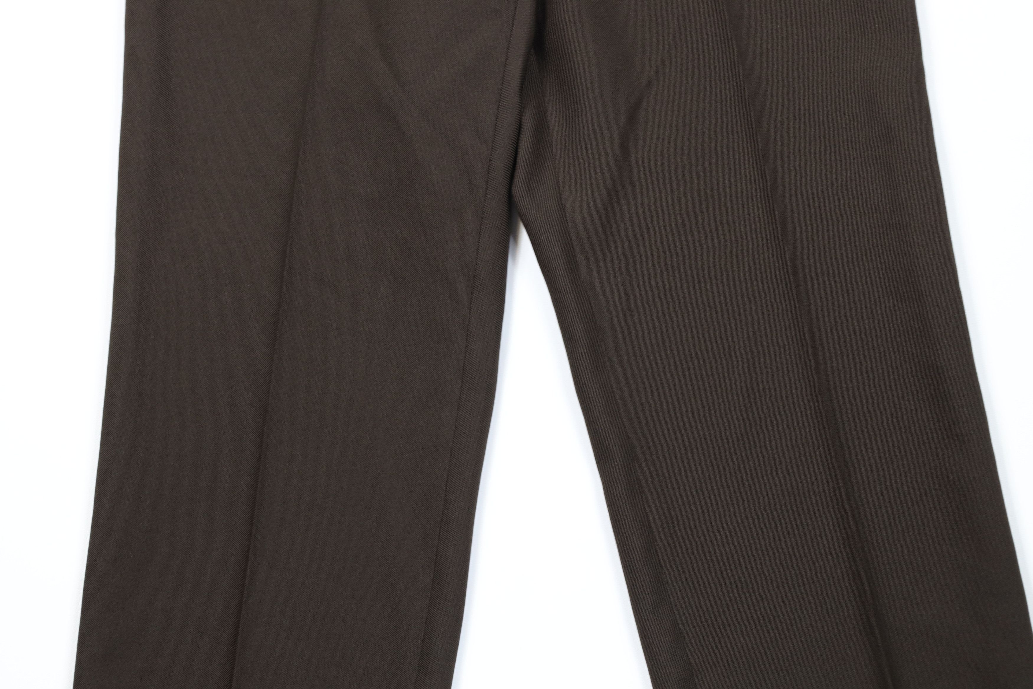 Vintage Vintage 70s Streetwear Flared Wide Leg Chino Pants Brown USA Size US 30 / EU 46 - 3 Thumbnail