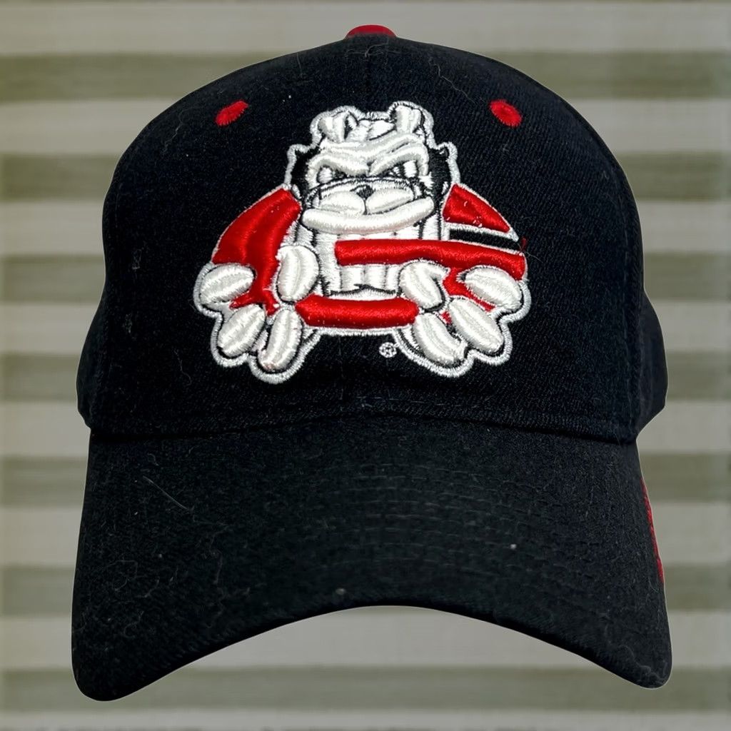 Zephyr VINTAGE Zephyr Georgia Bulldogs Black Wool Blend Cap 7 1/4 Mens Baseball Cap Size ONE SIZE - 1 Thumbnail