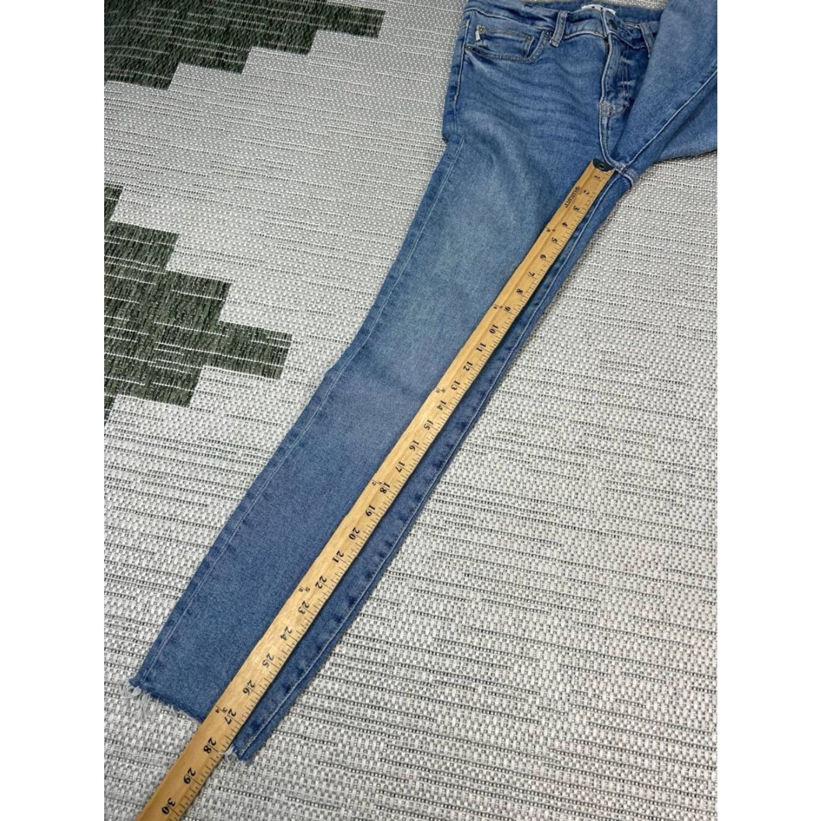 Vintage Lovers & Friends Jeans Womens 26 Skinny Light Wash Denim Stretch Blue Size 26" / US 2 / IT 38 - 4 Thumbnail
