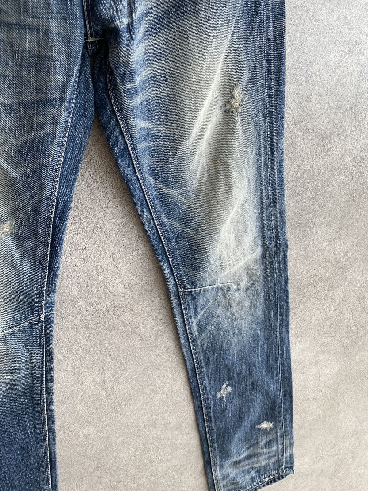GOSTAR DE FUGA × If Six Was Nine × Japanese Brand FUGA Distressed Denim Size US 28 / EU 44 - 5 Thumbnail