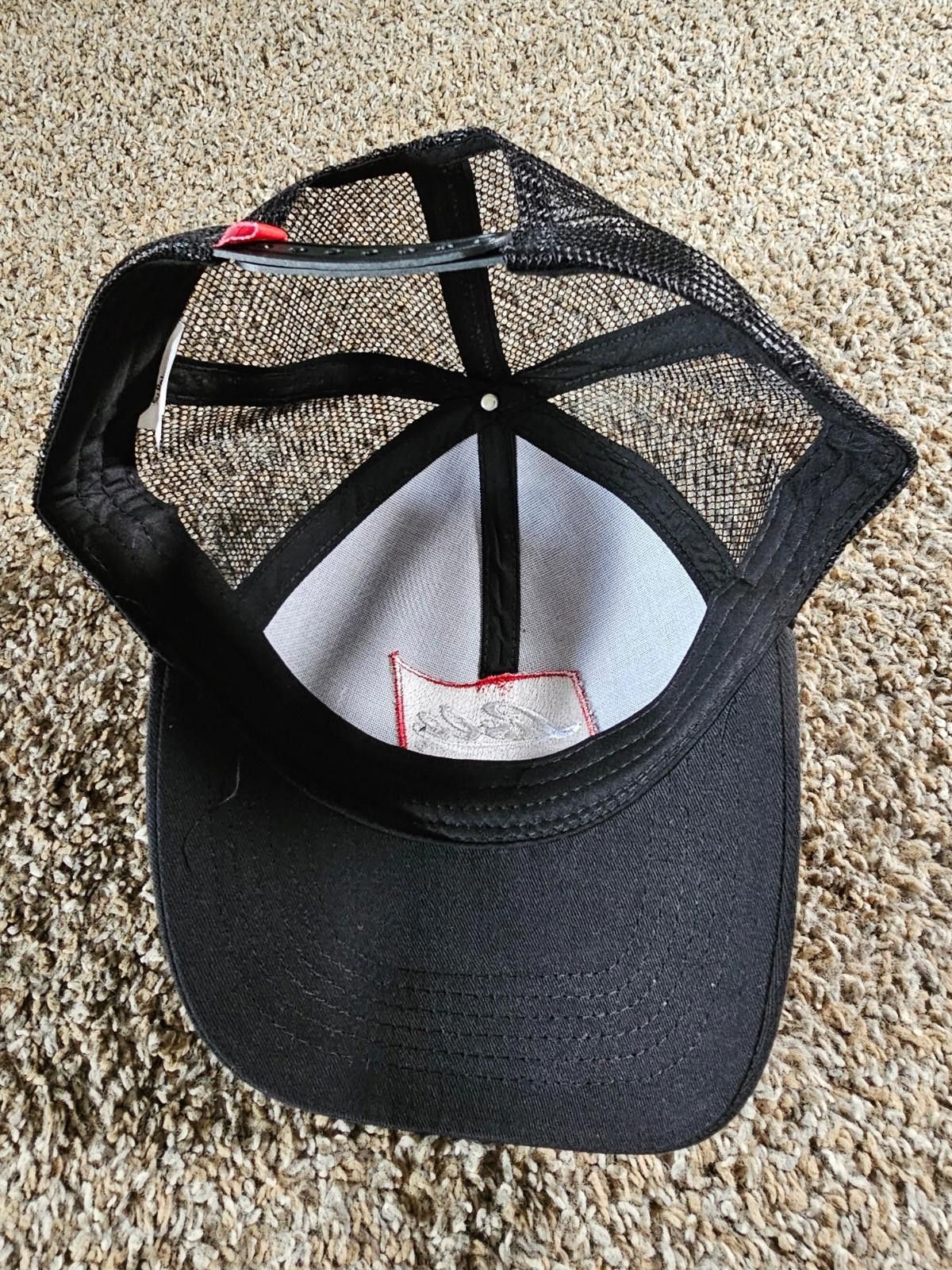 Designer LISLE TOOLS Baseball Hat Cap Black Mesh Snapback Size ONE SIZE - 5 Thumbnail