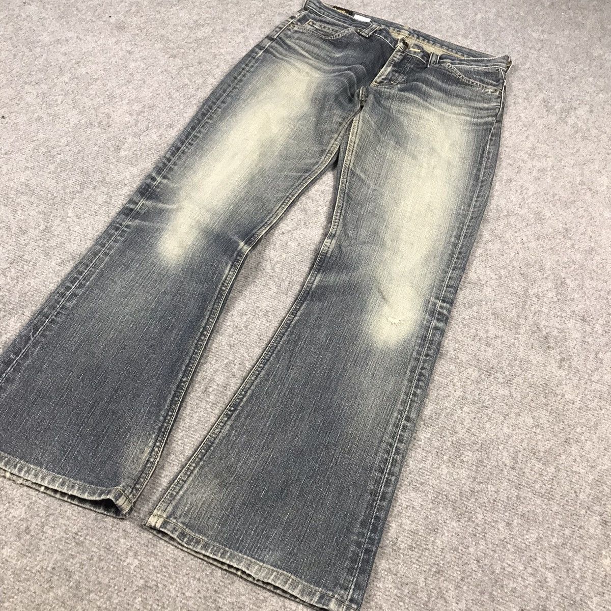 If Six Was Nine × Japanese Brand × Lee Flare Lee Riders Bootcut Japan style punk pants Size US 28 / EU 44 - 4 Thumbnail