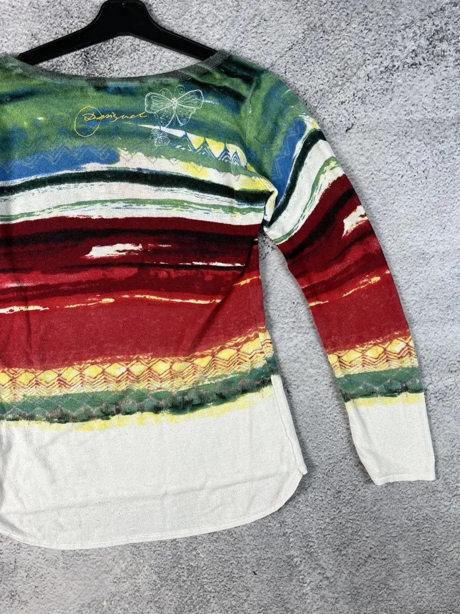 Desigual Desigual multicolour knit jumper Size XL / US 12-14 / IT 48-50 - 8 Thumbnail
