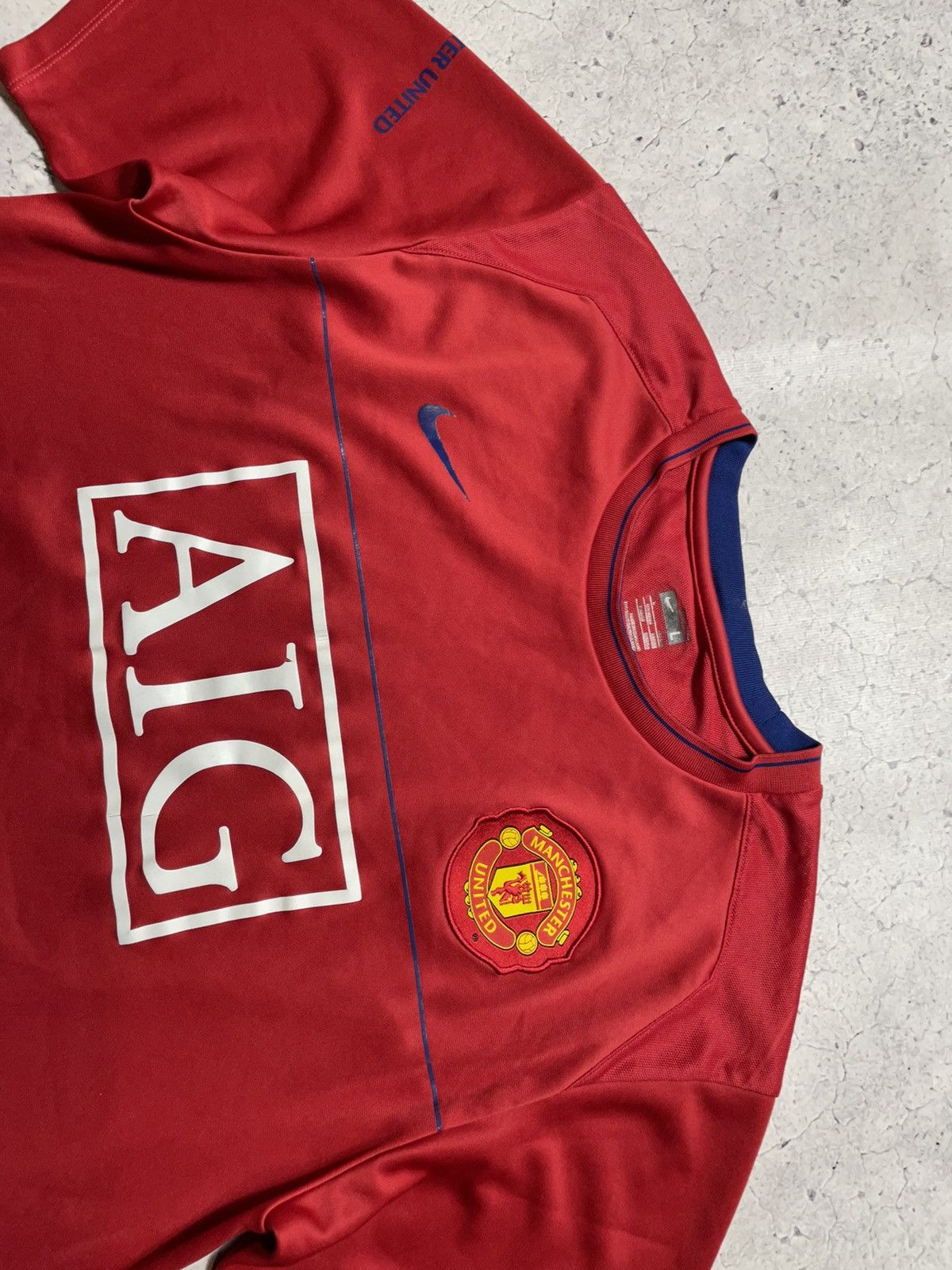 Nike Vintage Nike FC Manchester United Soccer Jersey Y2K Size US L / EU 52-54 / 3 - 6 Thumbnail