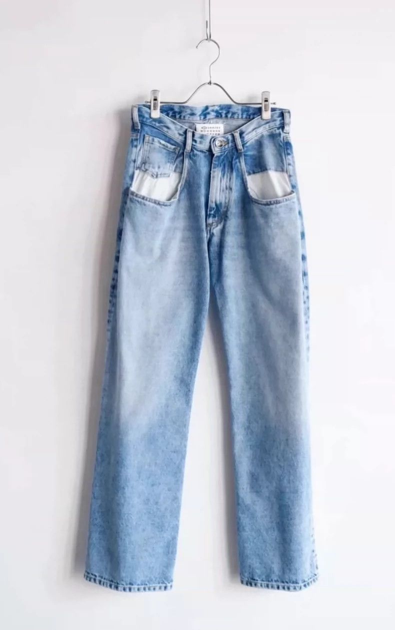 Maison Margiela Maison Margiela Loose jeans with pocket decoration jeans 25 Size US 26 / EU 42 - 7 Thumbnail