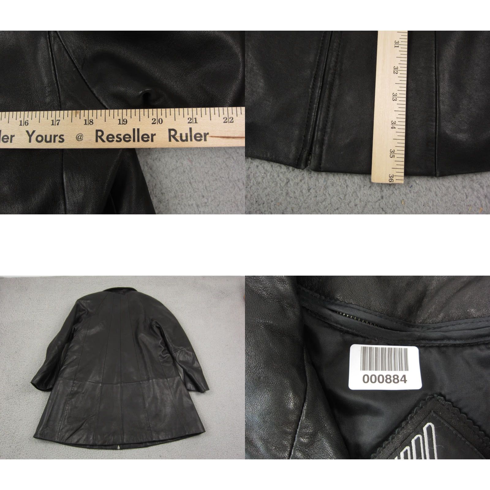 Vintage VINTAGE Tibor Jacket Womens S Black Full Zip Motorcycle Jacket 90s Ladies Womens Zip Size S / US 4 / IT 40 - 9 Thumbnail