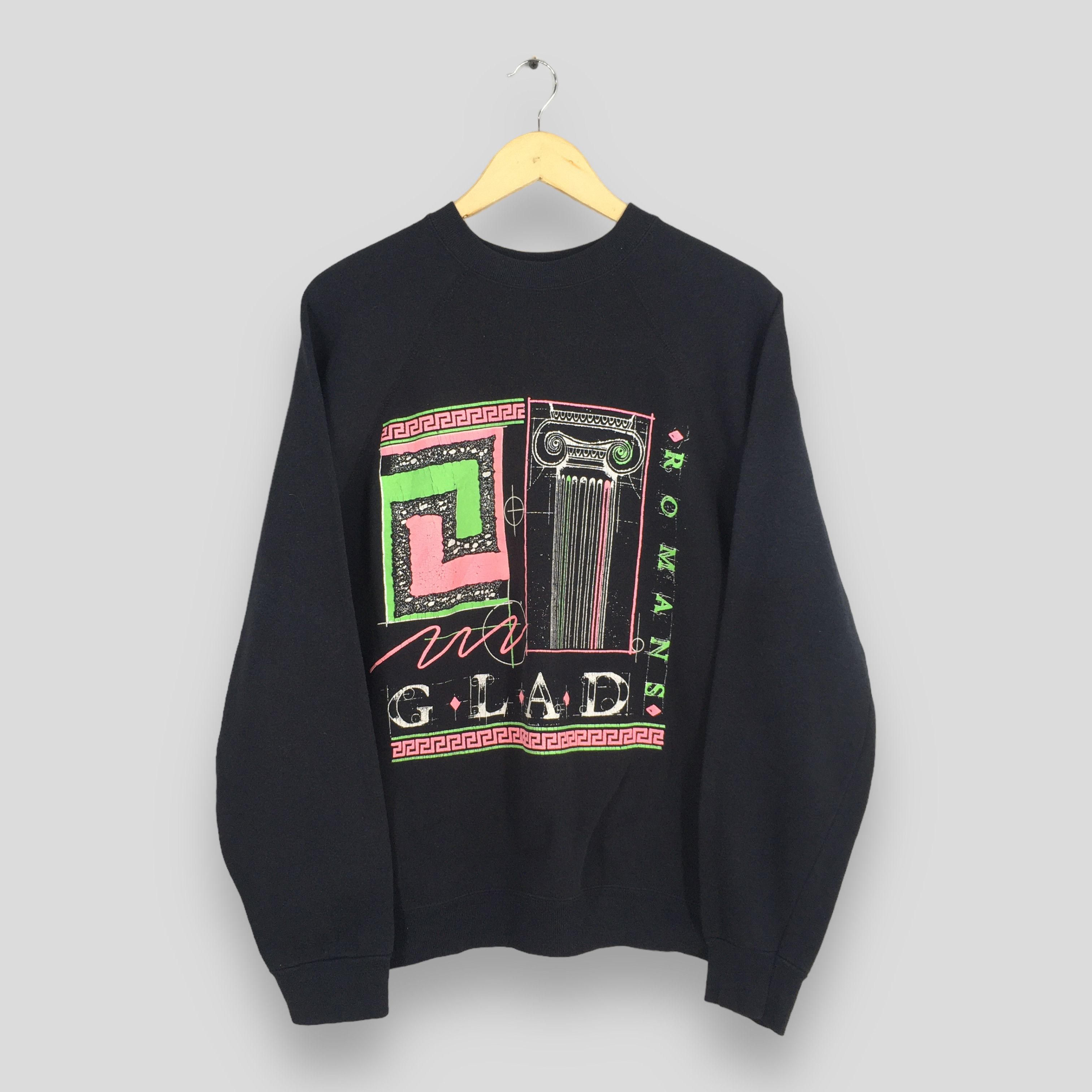 Tultex × Vintage Vintage 1989 Glad Romans Crewneck Sweater Large Size US L / EU 52-54 / 3 - 1 Thumbnail