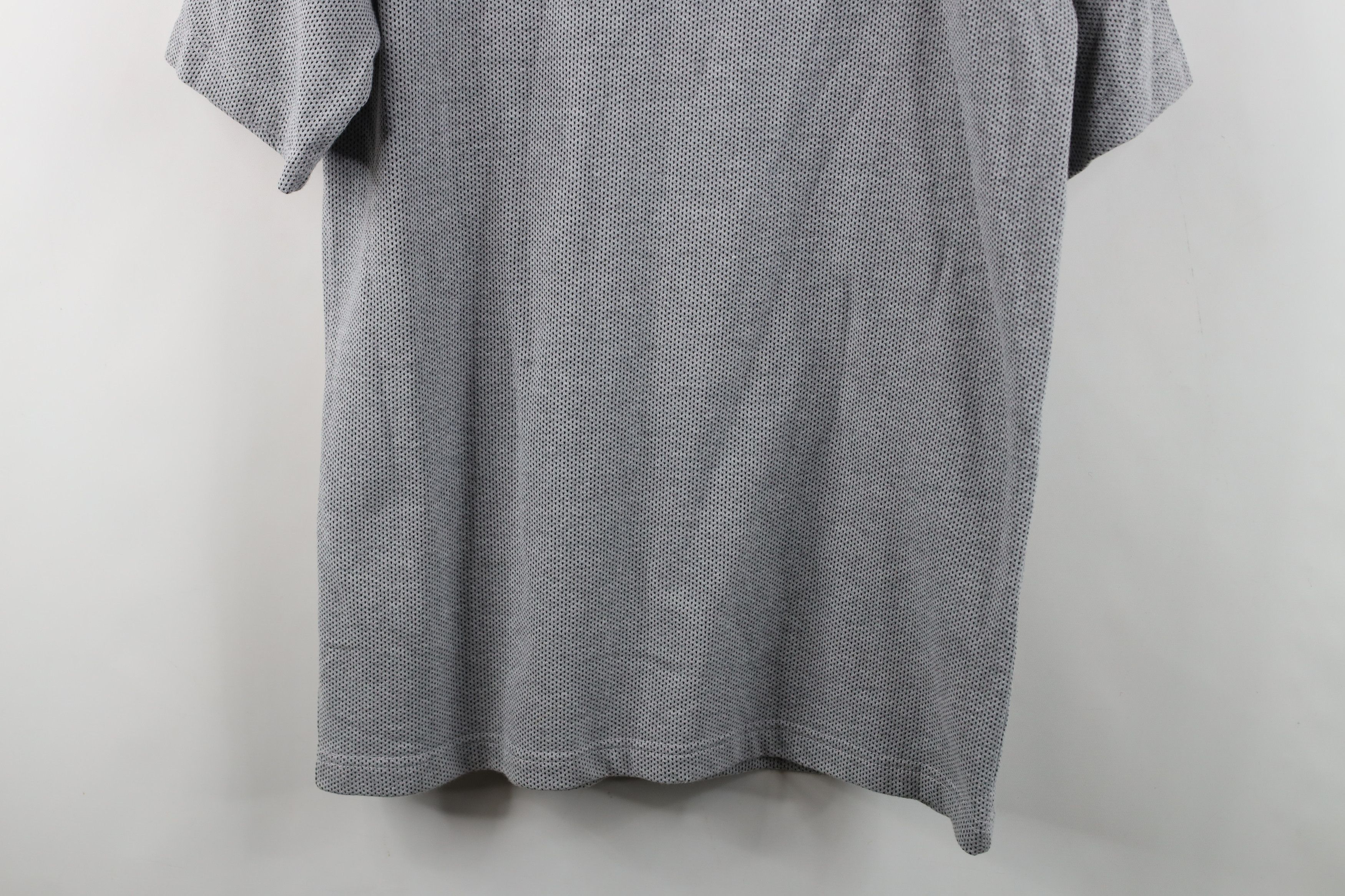 Vintage Vintage 90s Y2K Detroit Red Wings Hockey Knit T-Shirt Gray Size US M / EU 48-50 / 2 - 10 Thumbnail