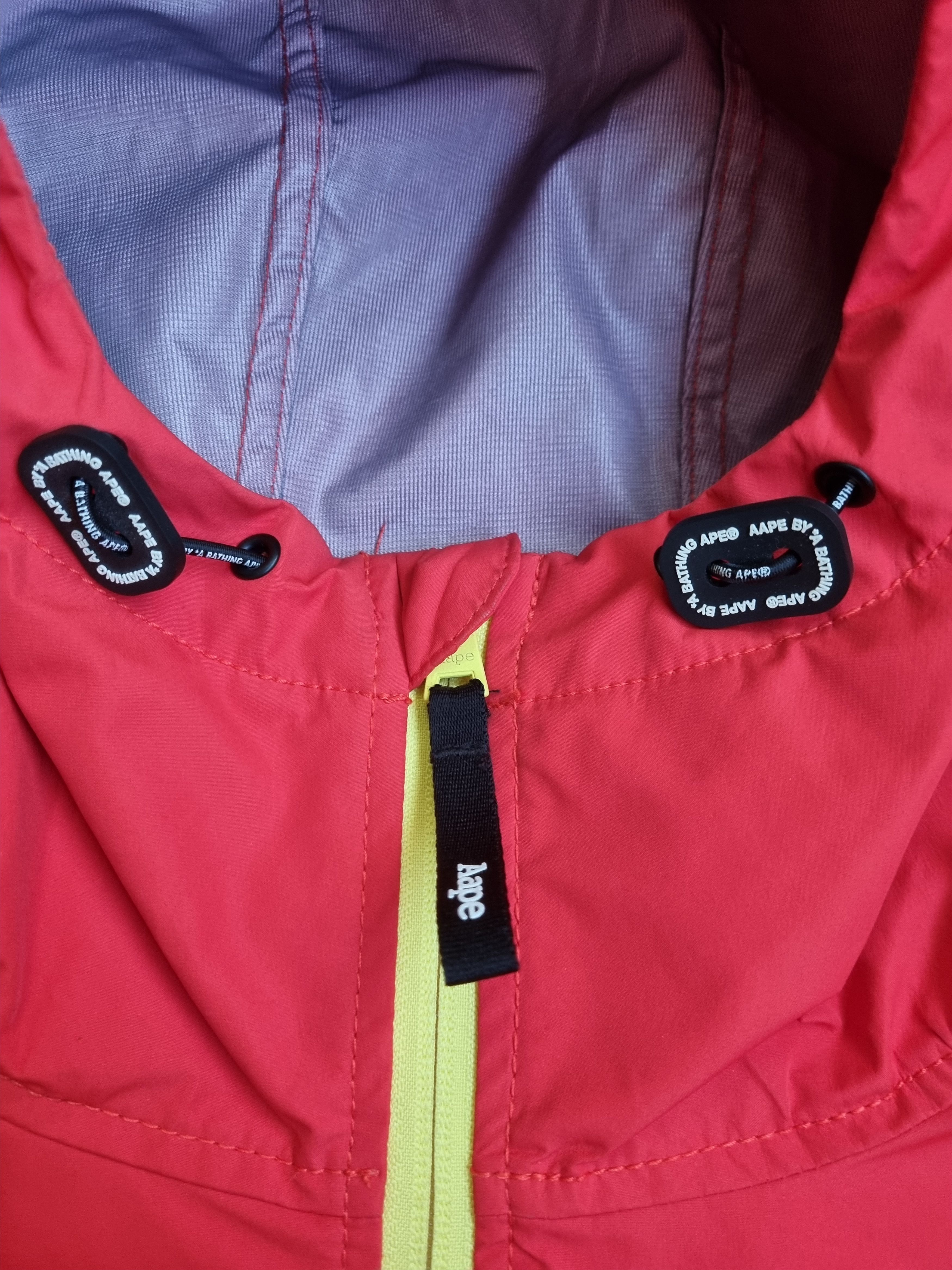Aape × Designer Designer AAPE By A Bathing Ape Quarter-half Zip Windbreaker Size US S / EU 44-46 / 1 - 4 Thumbnail