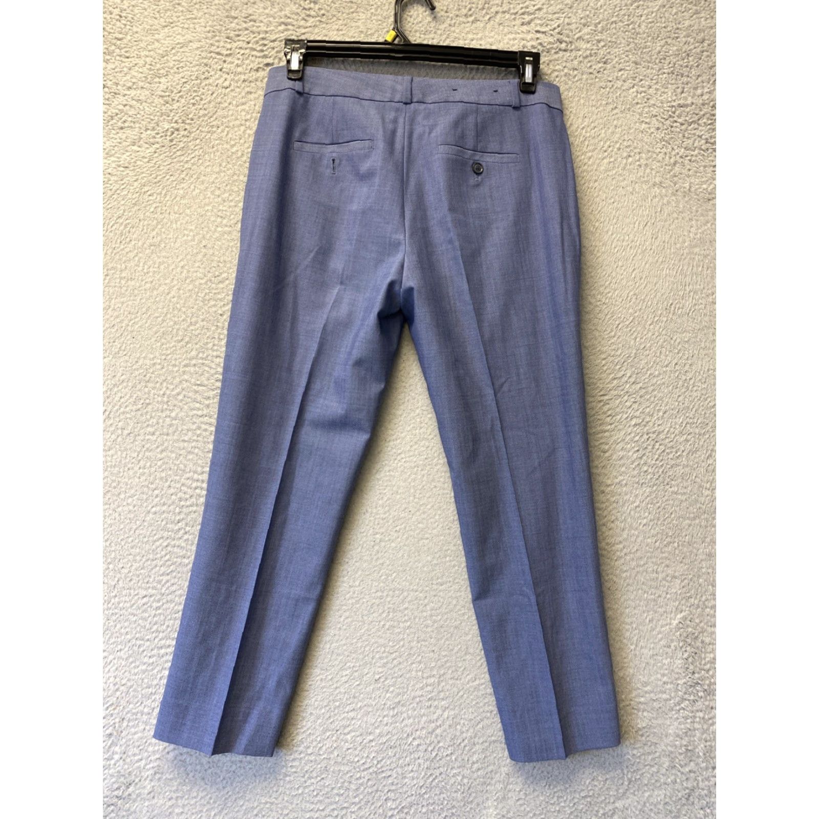 Banana Republic VINTAGE Banana Republic Dress Pants Women’s Size 6 Blue Wool Skinny High Rise Casual Elegant Size 28" / US 6 / IT 42 - 7 Thumbnail