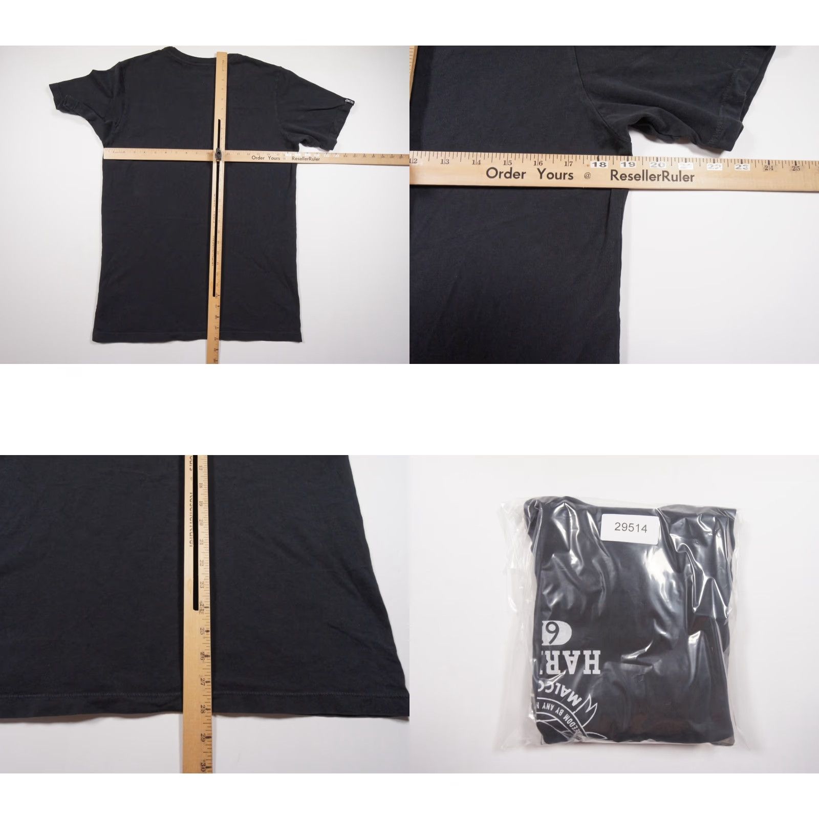 Roots Roots of Fight Malcolm X Graphic Tee Shirt Adult Medium Black Short Sleeve Mens Size US M / EU 48-50 / 2 - 8 Thumbnail