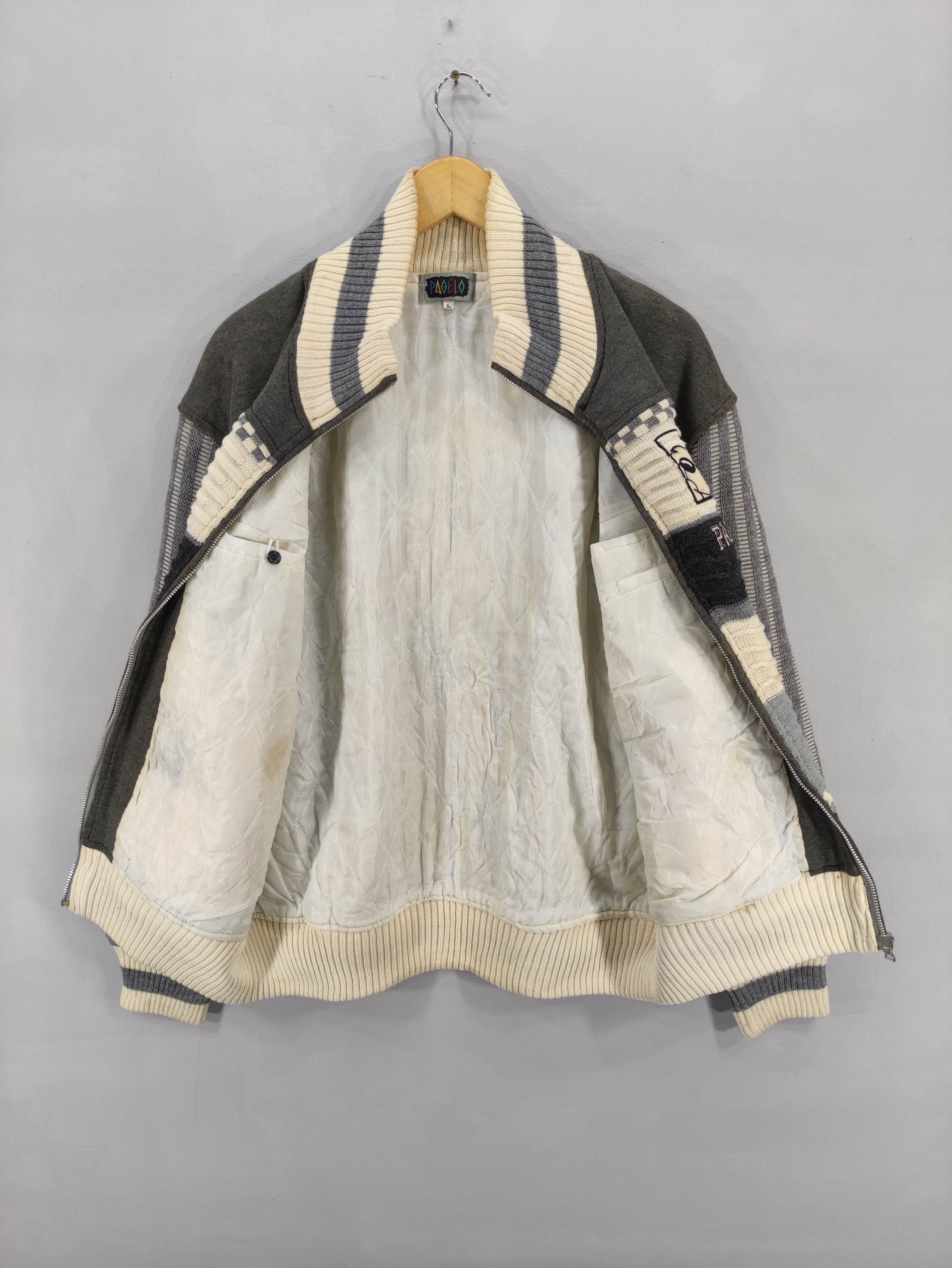 Vintage Vintage Pagelo Sport Knit Sweater Jacket Zipper Size US L / EU 52-54 / 3 - 10 Thumbnail