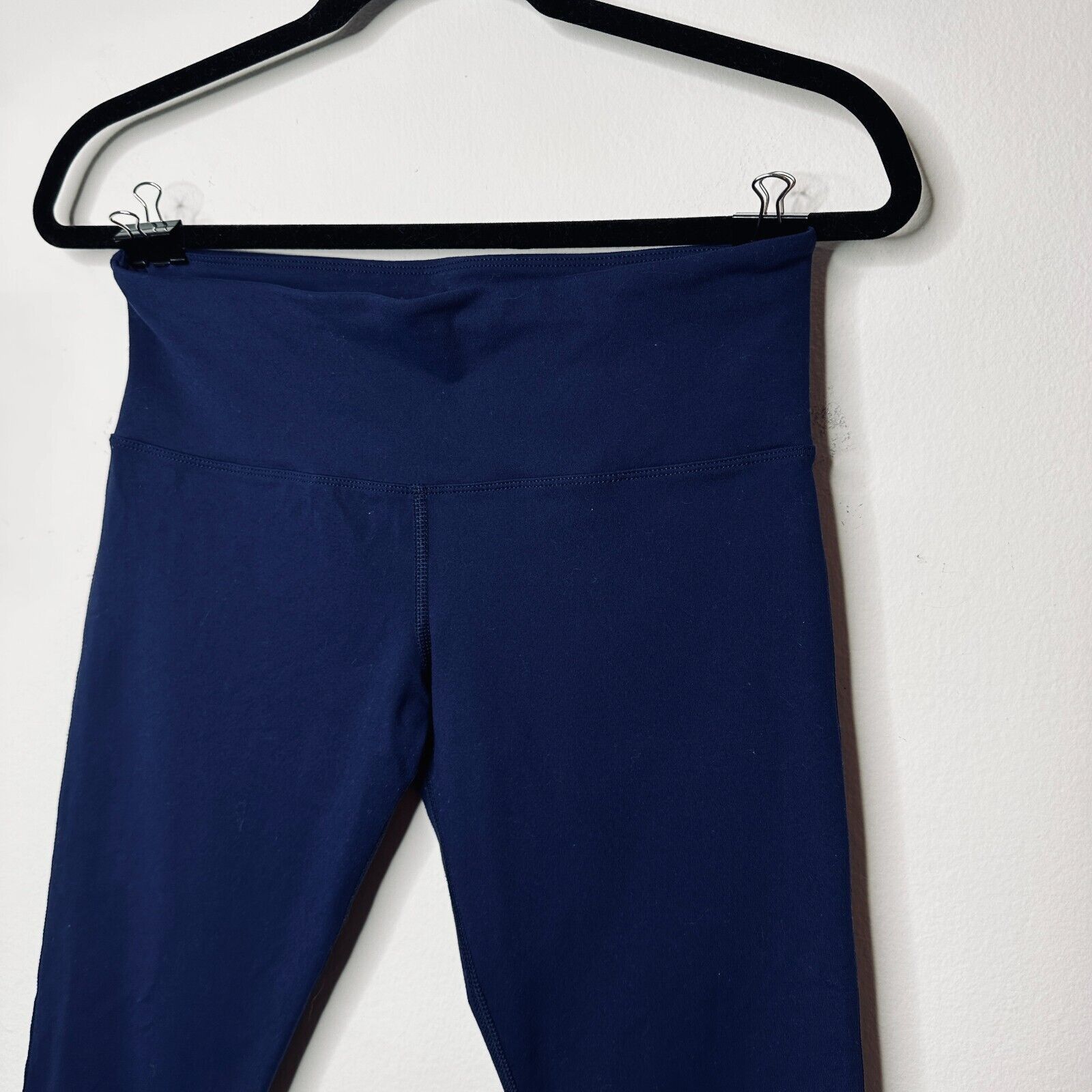 Other Lorna Jane Navy Blue Low Rise Crop Yoga Pants Small Size 27" / US 4 / IT 40 - 3 Thumbnail
