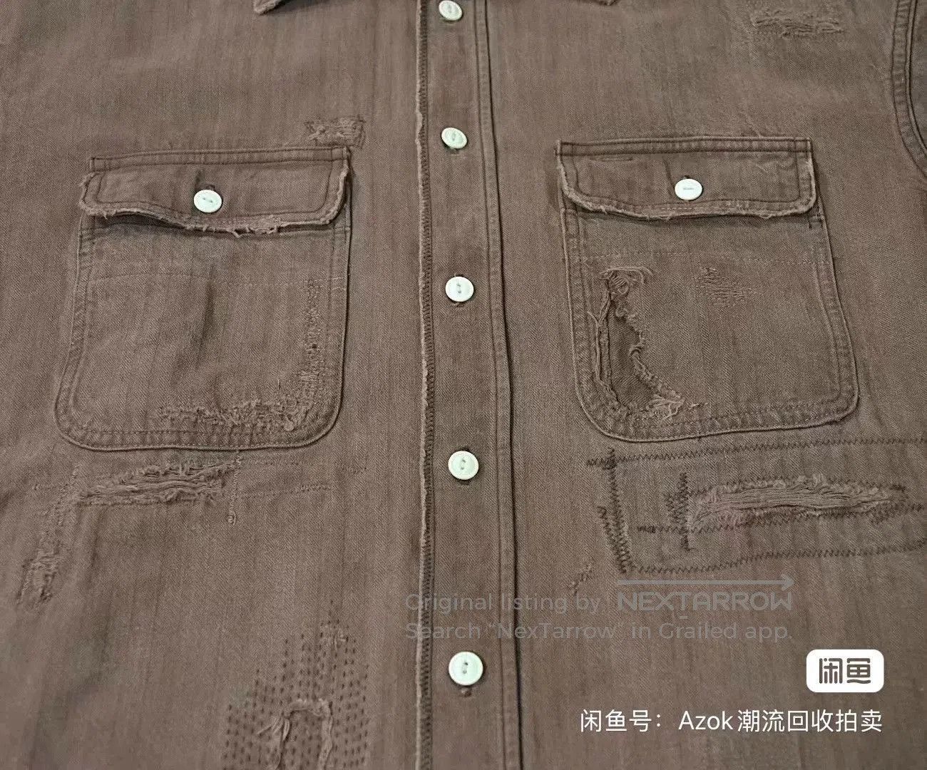 Visvim Visvim ICT Lumber Shirt Crash N.D. Mud. Size US L / EU 52-54 / 3 - 5 Thumbnail