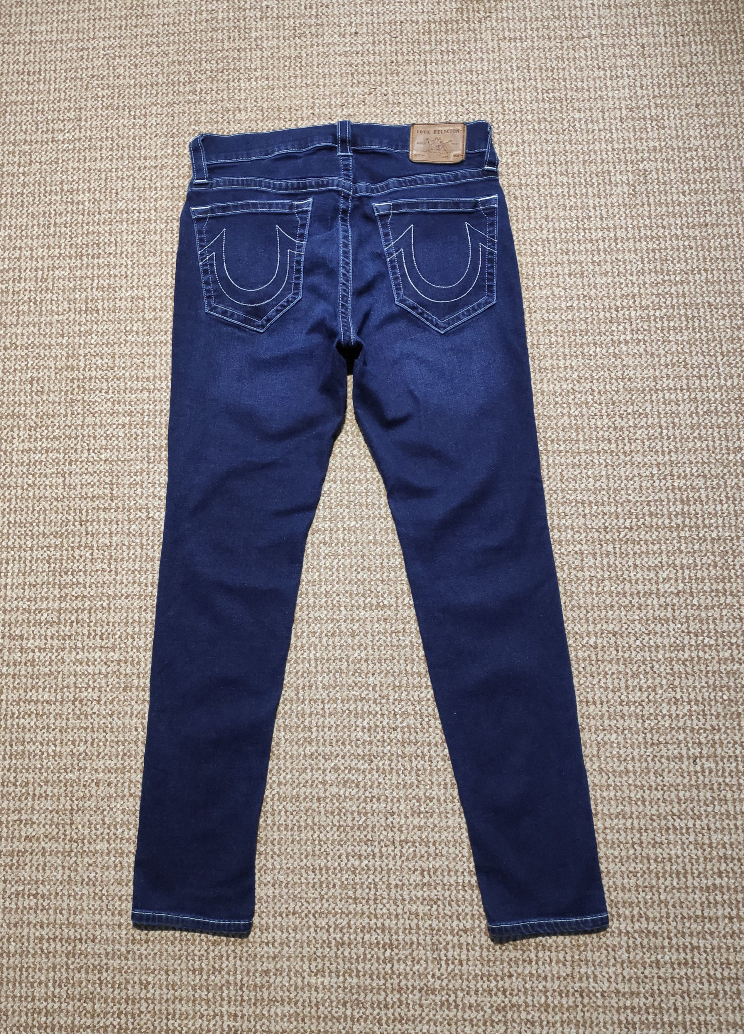 True Religion True Religion Jack Skinny Tapered Denim Jeans sz W32 Size US 32 / EU 48 - 3 Thumbnail