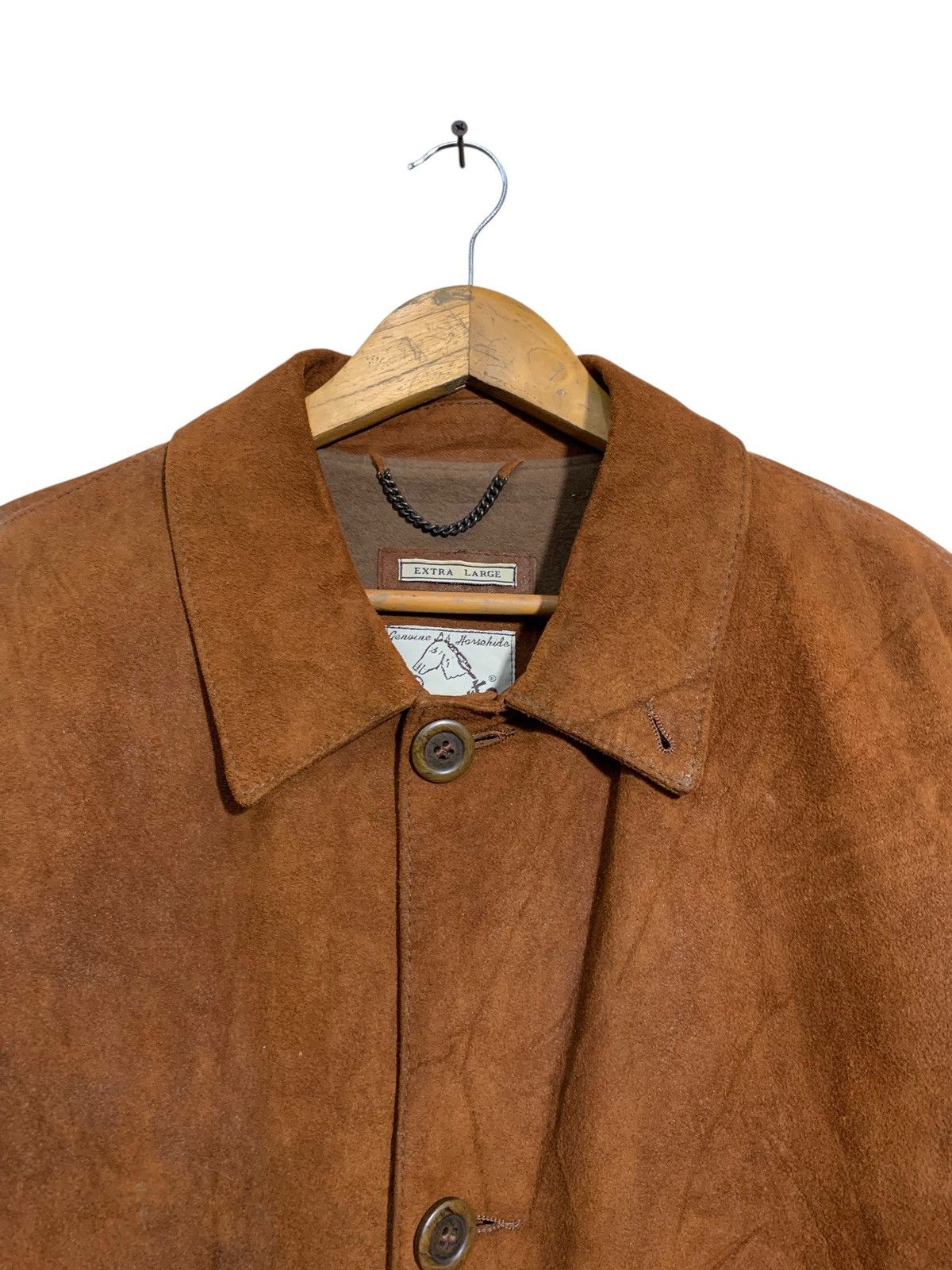 Stewart & Strauss 🔥STEWART HORSEHIDE LEATHER LEXINGTON JACKETS Size US XL / EU 56 / 4 - 4 Thumbnail