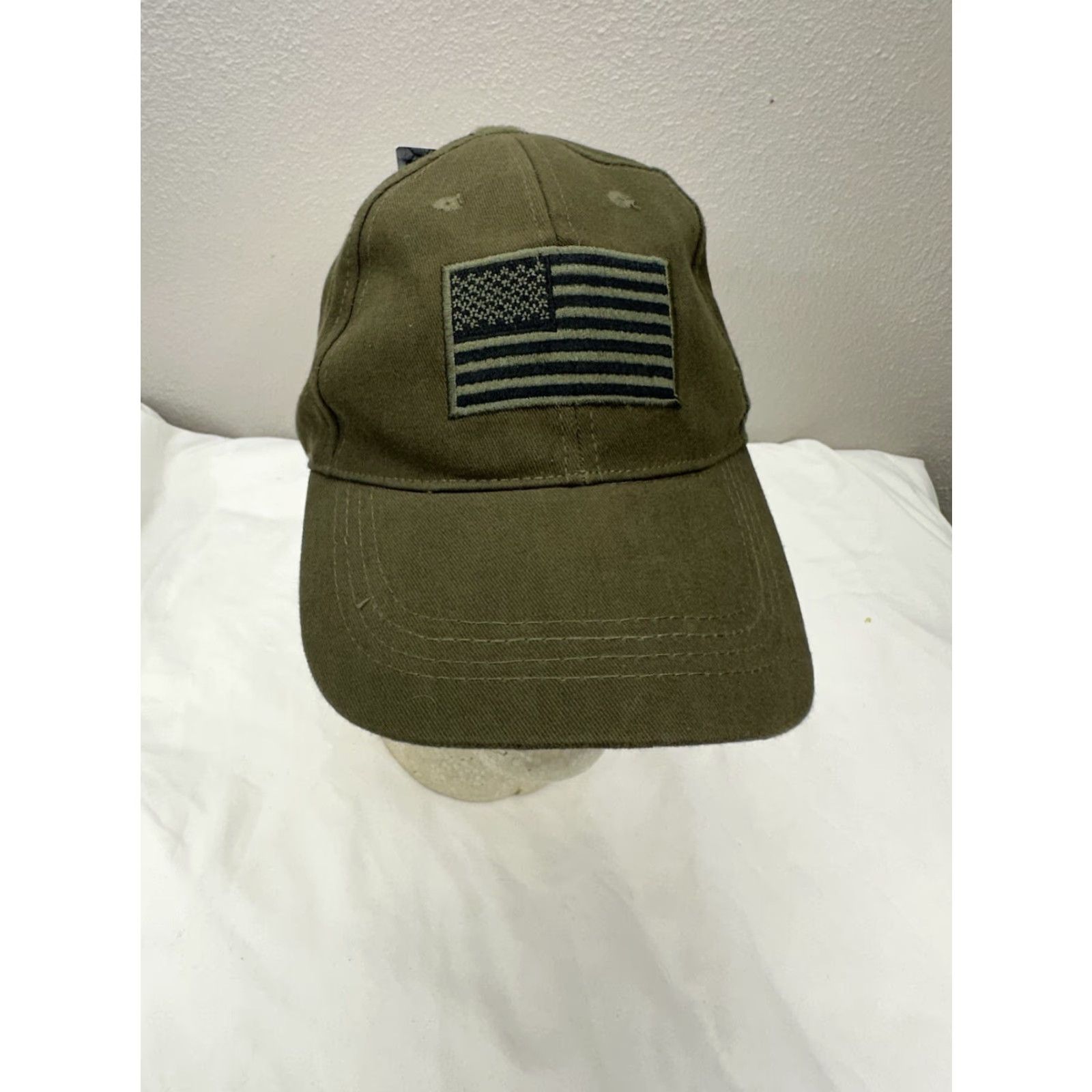 Vintage Voodoo Tactical Baseball Hat Green American Flag Embroidered Adjustable Cap Nwt Mens Baseball Cap Size ONE SIZE - 2 Thumbnail