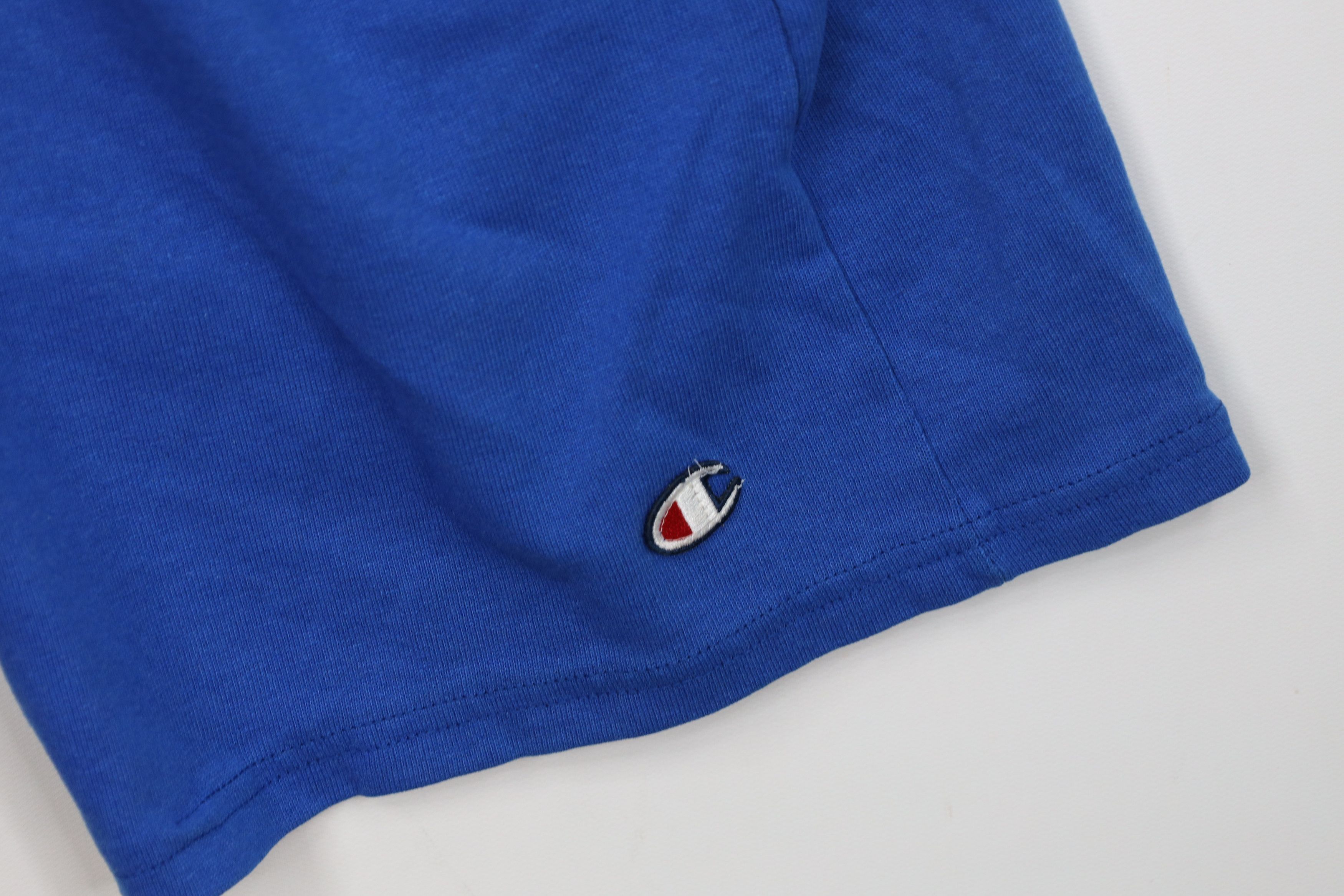 Champion Vintage 90s Champion Faded Above Knee Dad Shorts Royal Blue Size US 32 / EU 48 - 5 Thumbnail
