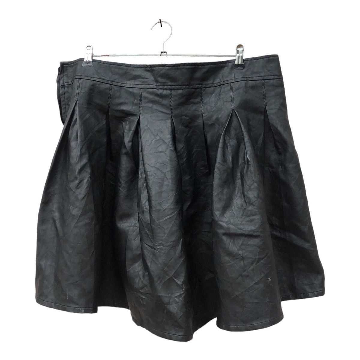 Designer × Seditionaries Gothic/Punks Widow Design Mini Skirt Leather Size 40" / US 18 - 2 Thumbnail