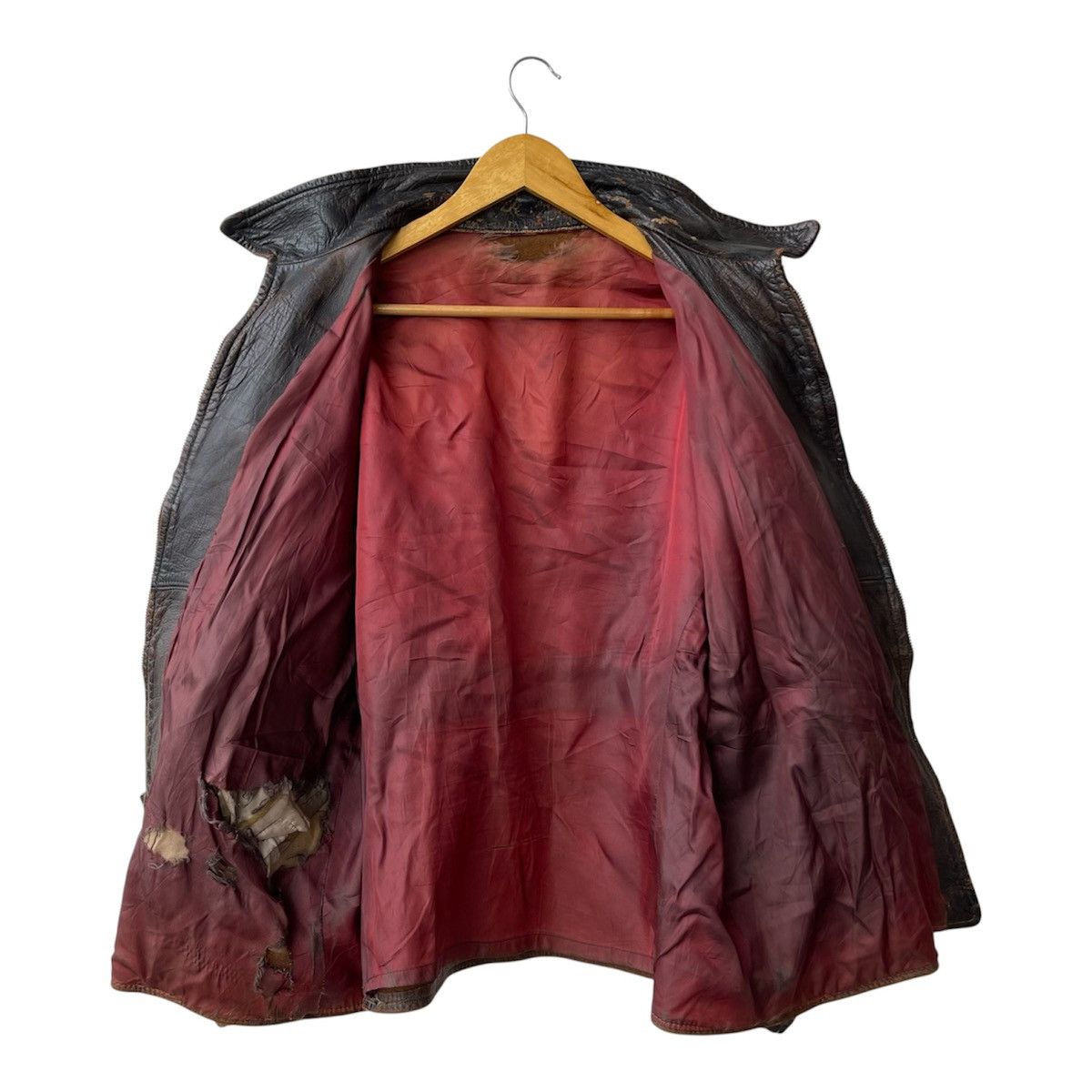 Sears True Vintage 30s Sears Hercules Horsehide Half-Belt Jacket Size US L / EU 52-54 / 3 - 5 Thumbnail