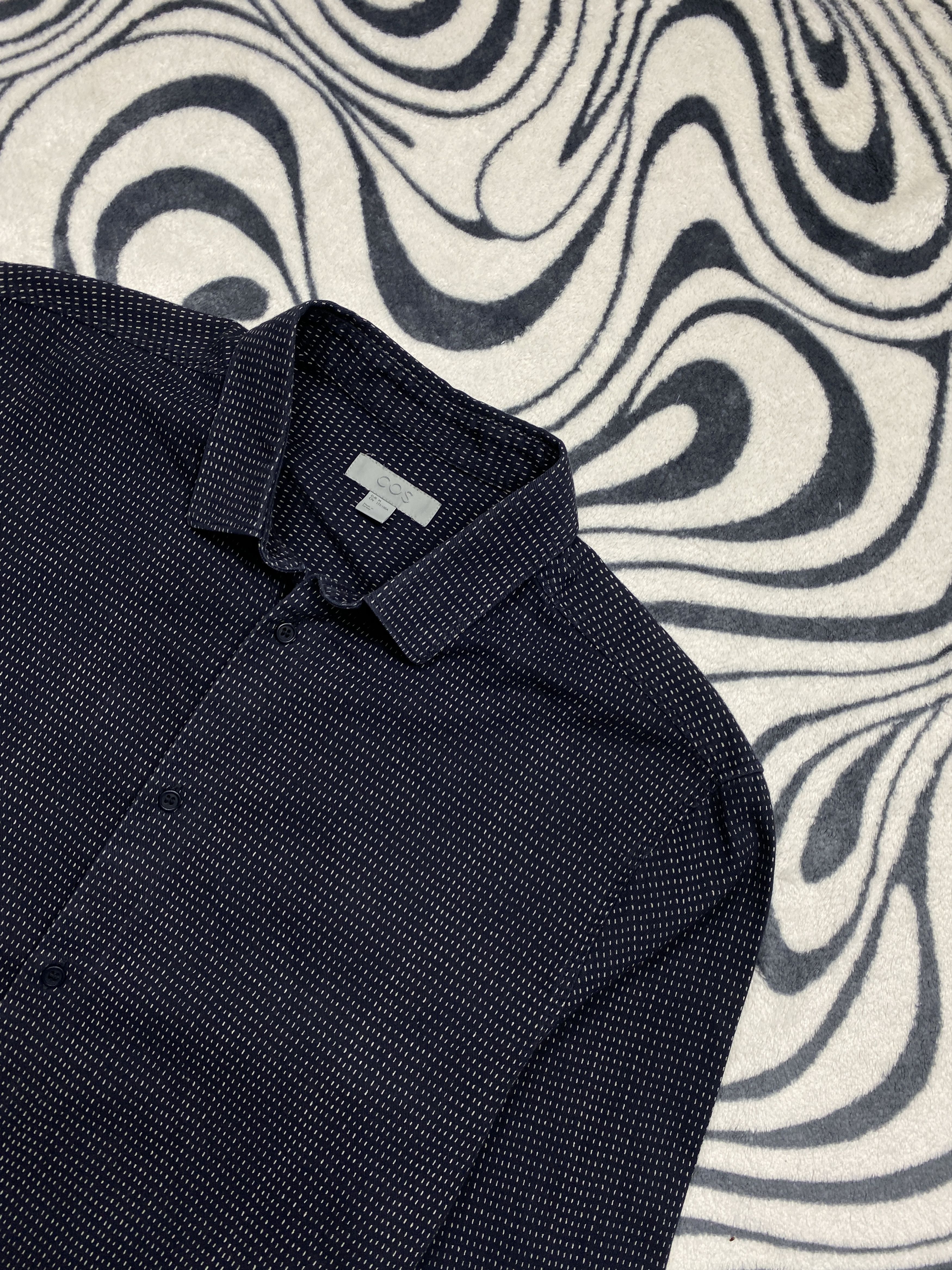 Cos Cos Mens Long Sleeve Shirt Y2K Size US M / EU 48-50 / 2 - 2 Thumbnail