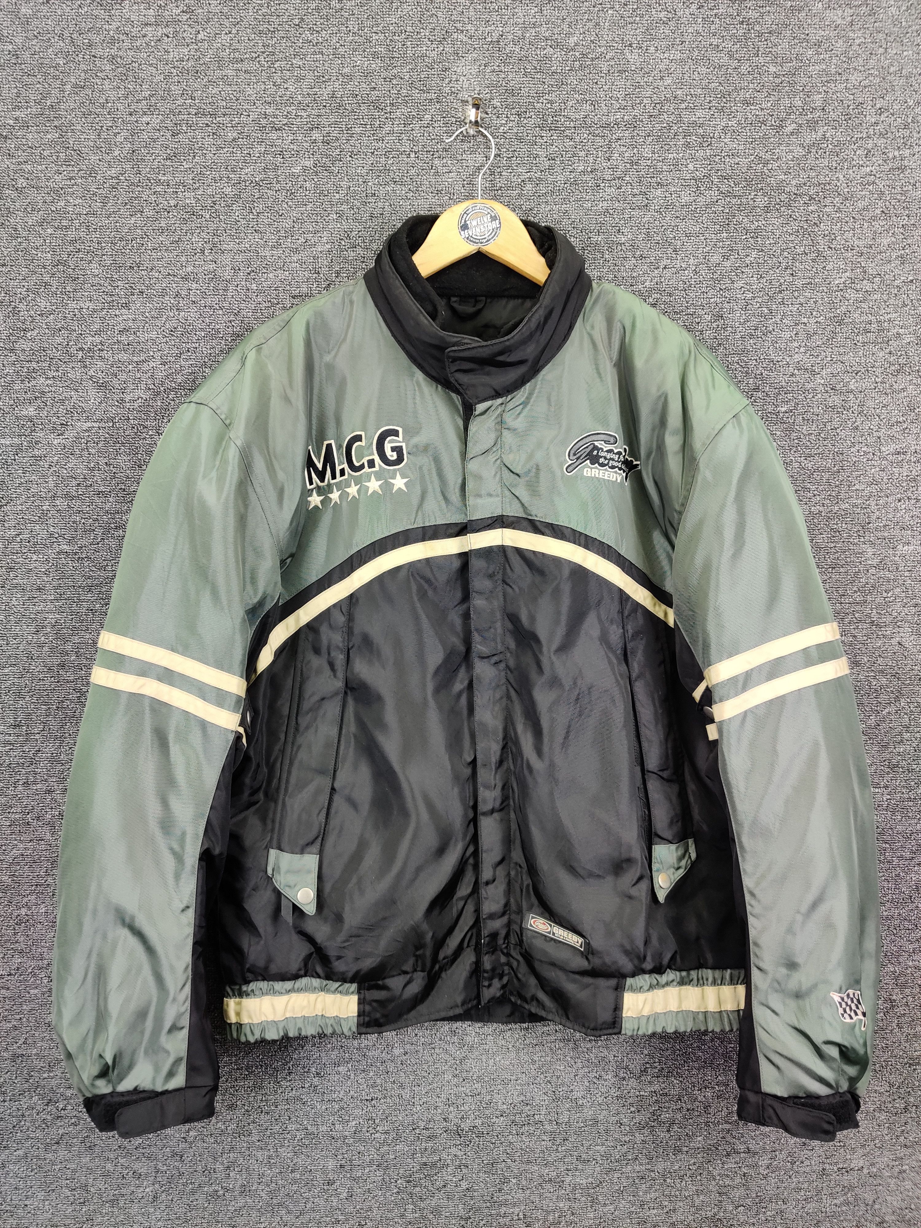 Greedy Genius Vintage Greedy Racing Motorcycle Jacket Size US L / EU 52-54 / 3 - 1 Thumbnail