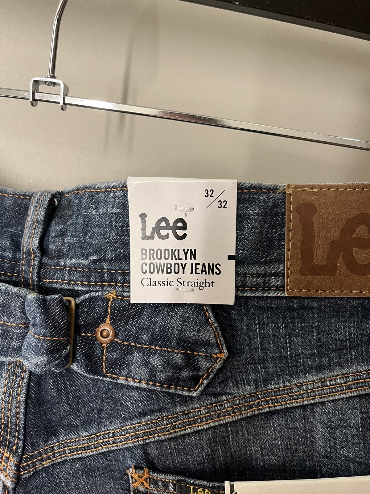 Lee Lee ,Classic Straight Jeans,Brooklyn Cowboy Pant Size US 32 / EU 48 - 6 Thumbnail
