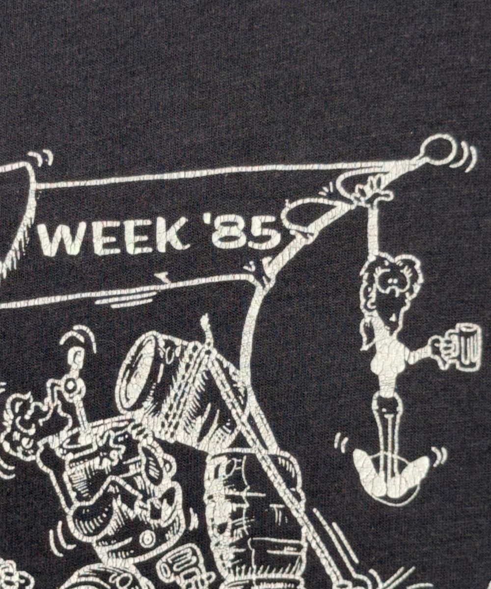 Vintage 1985 SUNY Albany Greek Week Tee Screen Stars Single Stitch Size US M / EU 48-50 / 2 - 11 Thumbnail