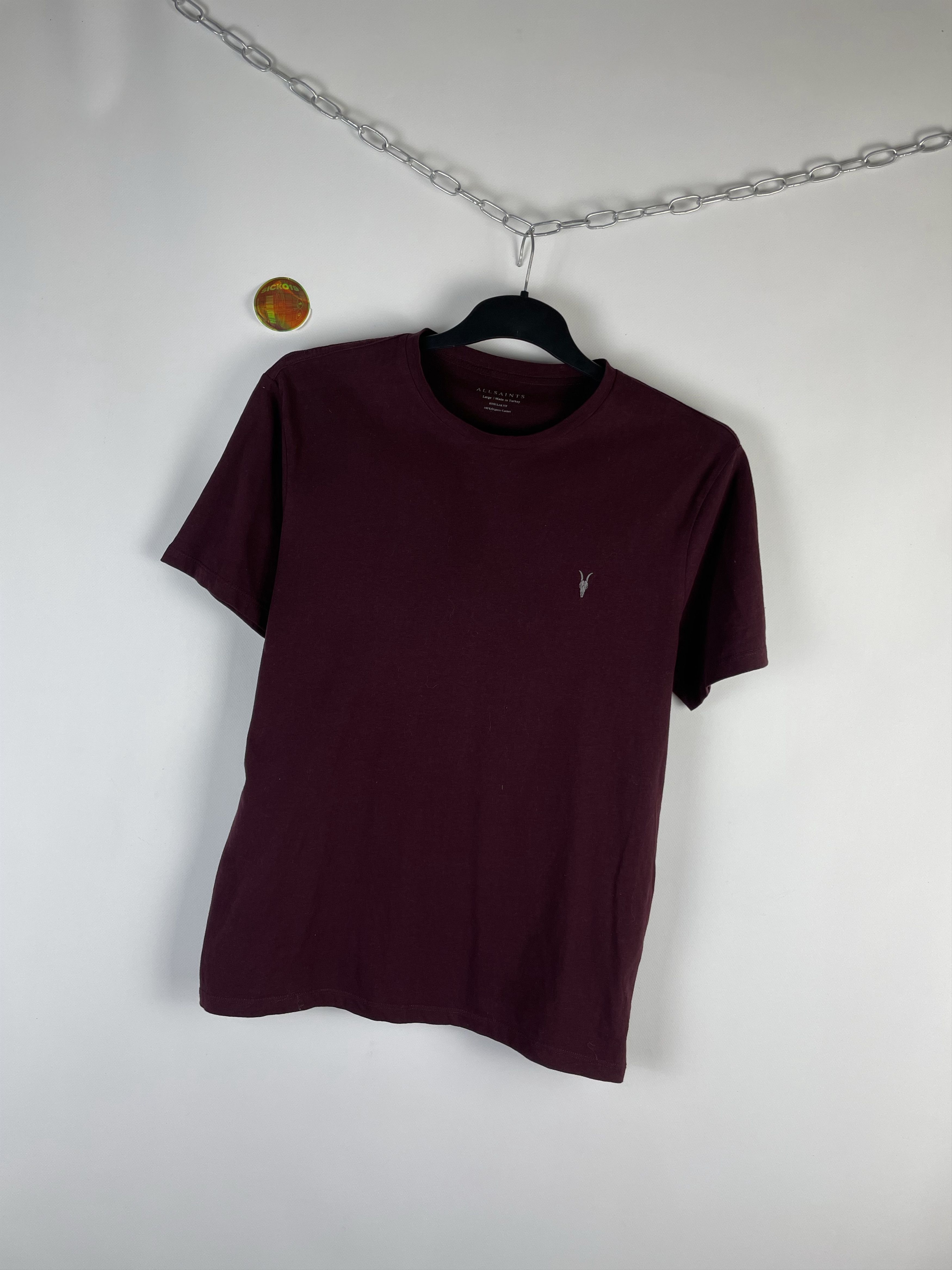 Allsaints Vintage Y2K Allsaints T Shirt Tee Size US L / EU 52-54 / 3 - 2 Thumbnail