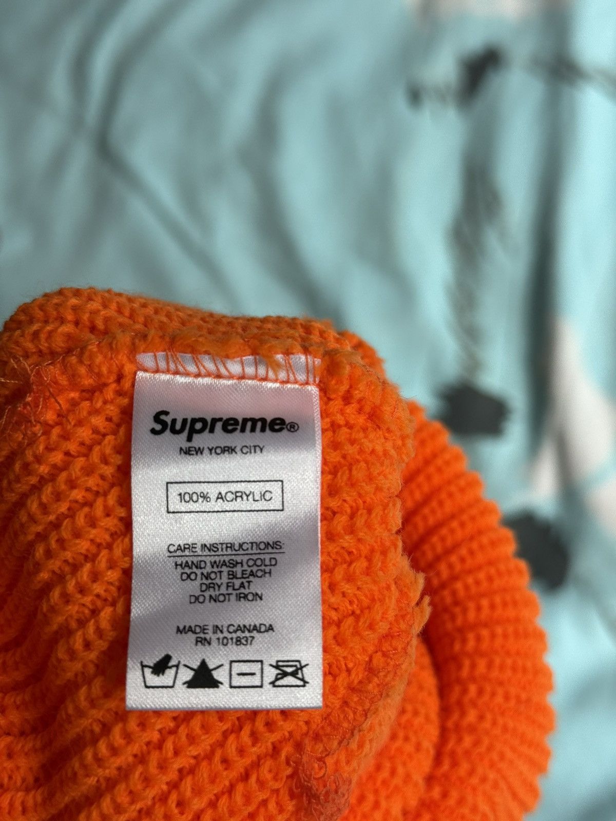 Supreme Supreme loose Gauge beanie orange hat Size ONE SIZE - 3 Thumbnail