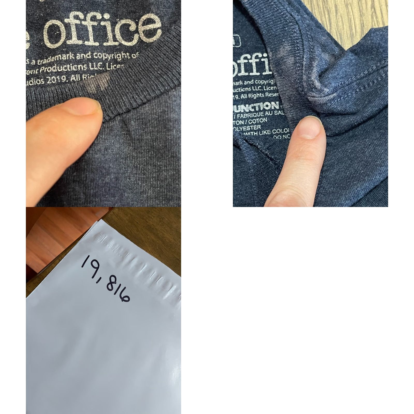 Vintage The Office Shirt Men's Size Medium T-Shirt Short Sleeve Round Neck Blue Graphic Print The Office Assistant (To The) Regional Manager Mens Size US M / EU 48-50 / 2 - 8 Thumbnail