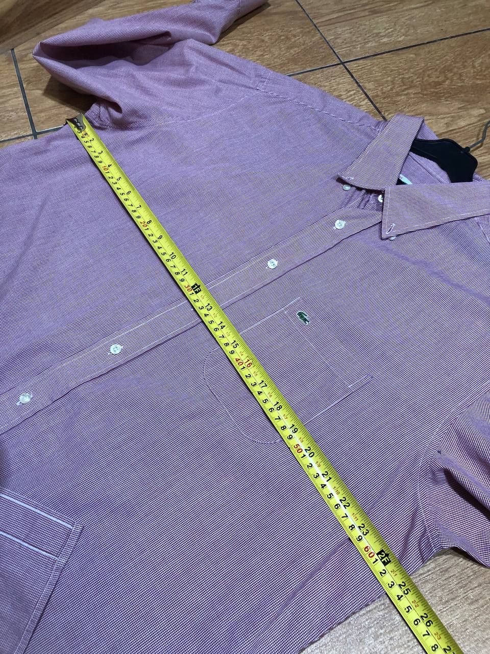 Lacoste Vintage regular fit Y2K Lacoste shirt print logo streetwear Size US L / EU 52-54 / 3 - 10 Thumbnail