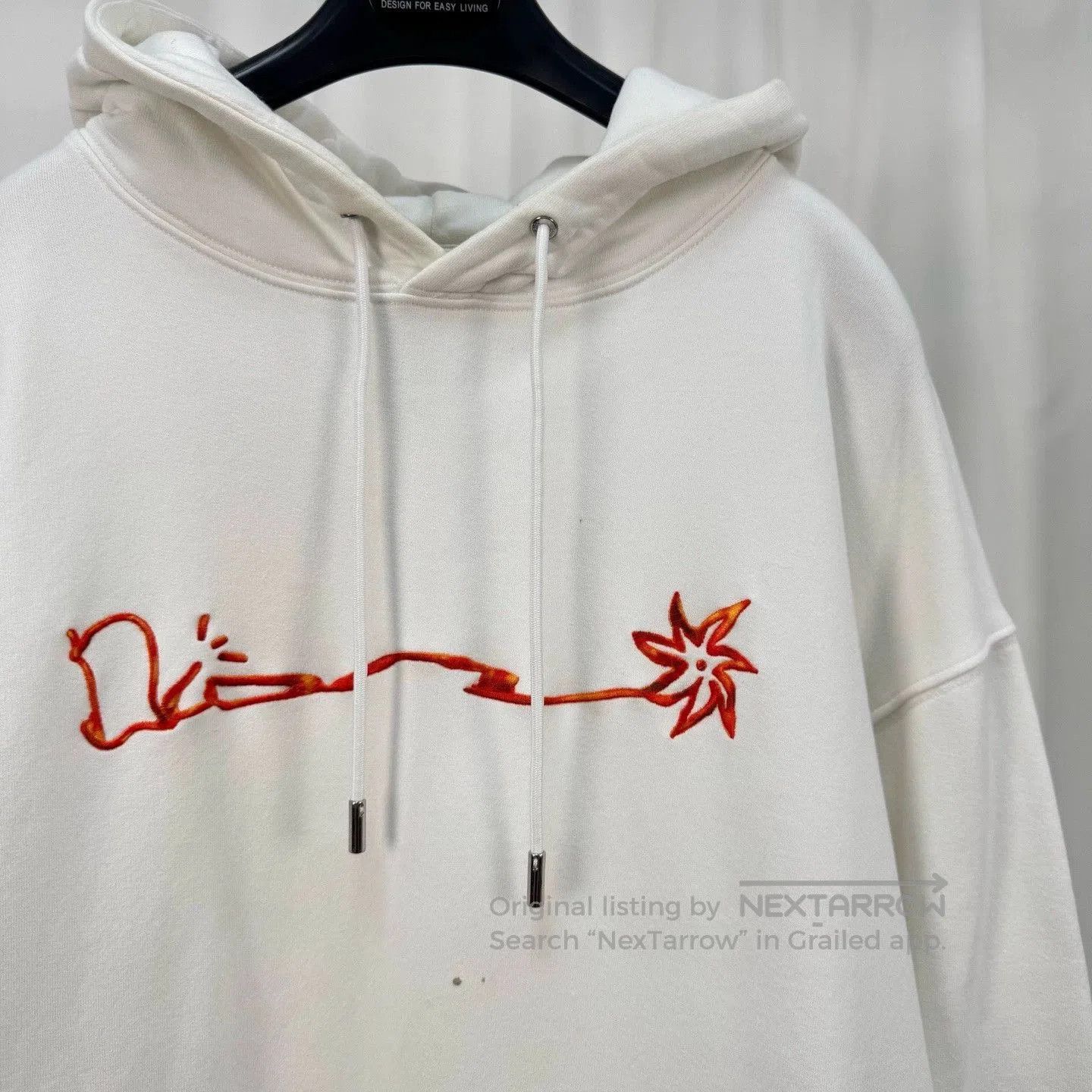 Dior dior travis scott embroidered letter hoodie. Size US XL / EU 56 / 4 - 3 Thumbnail