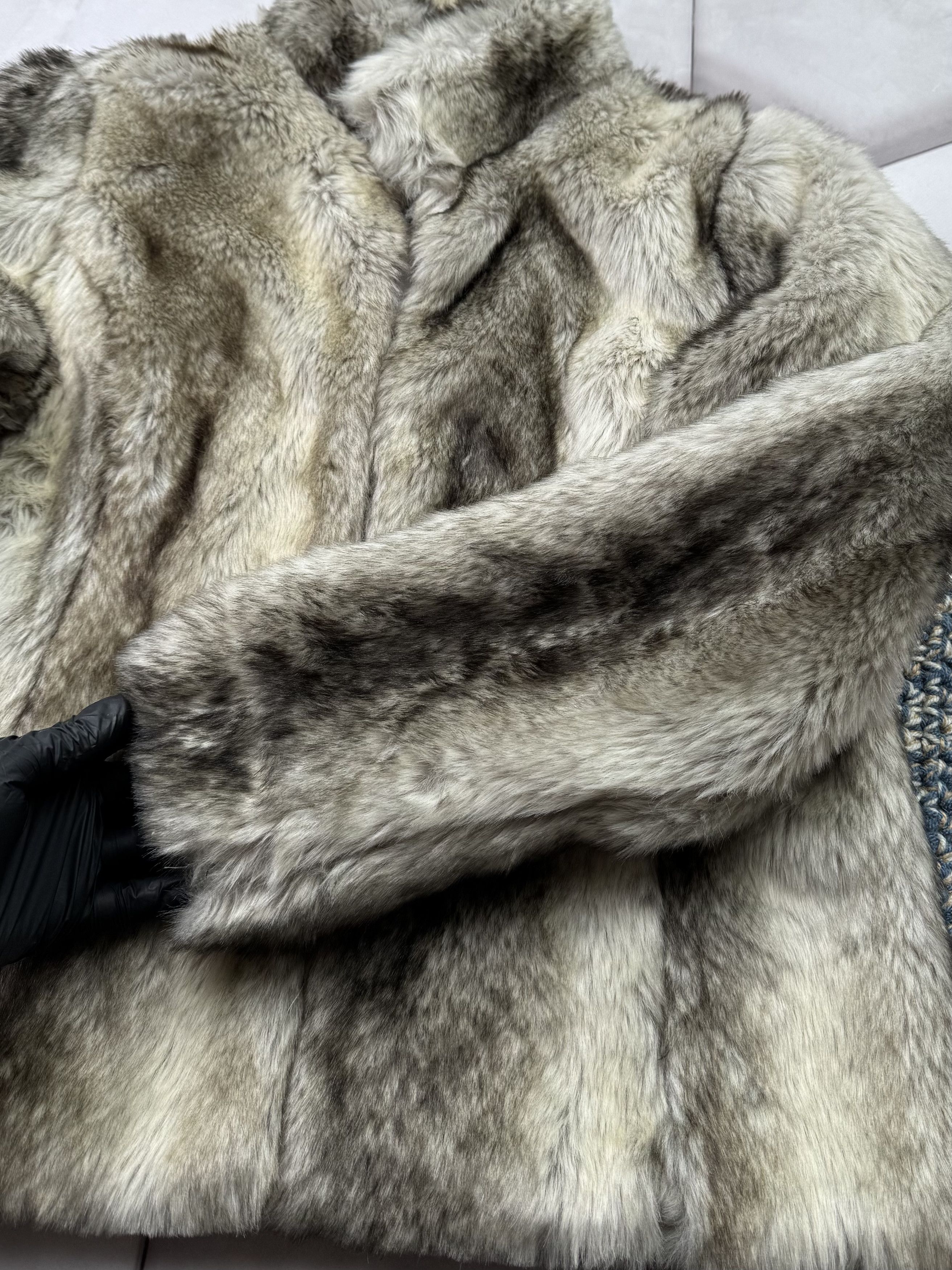 Vintage Vintage Faux Fur Jacket (E4) Size L / US 10 / IT 46 - 4 Thumbnail