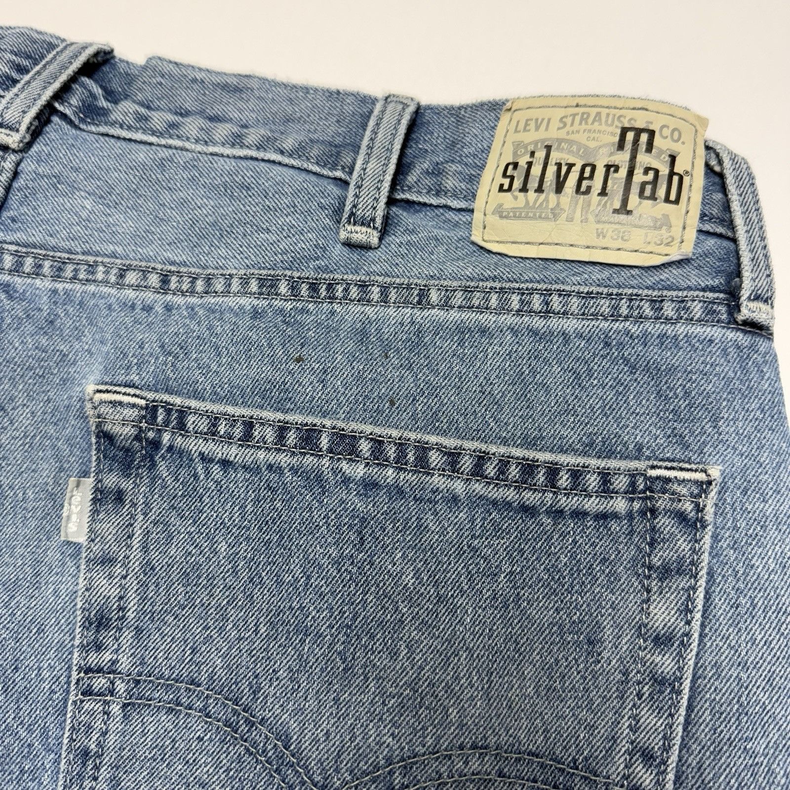 Levi's Vintage Levis Silvertabs Loose Fit Jeans Mens 38x32 Baggy Size US 38 / EU 54 - 10 Thumbnail
