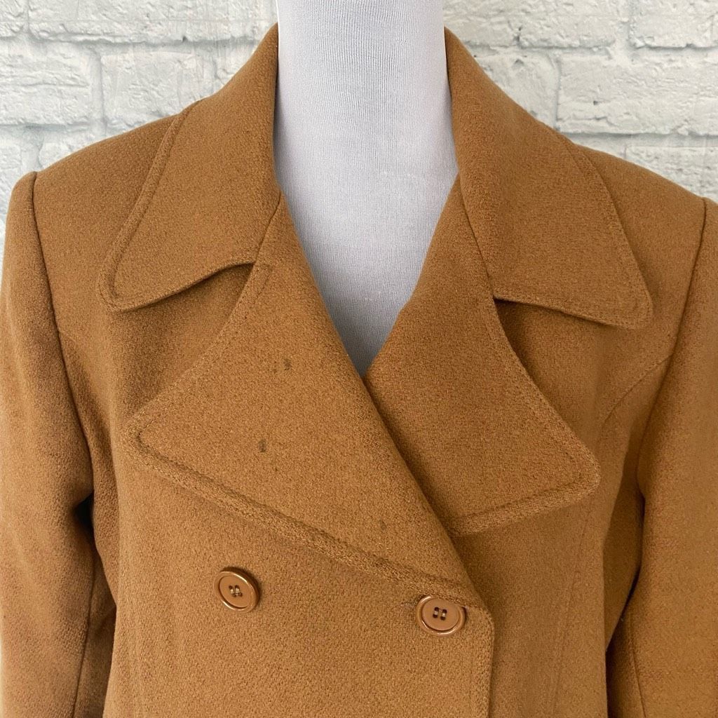 Other Jason Kole women 6 wool blend fully lined button up pea coat Size M / US 6-8 / IT 42-44 - 2 Thumbnail