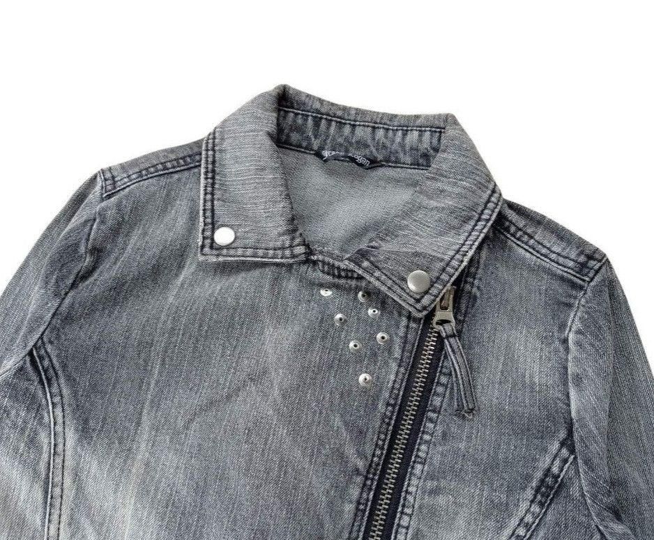 Japanese Brand Jessy Logan denim washed jacket Size L / US 10 / IT 46 - 2 Thumbnail