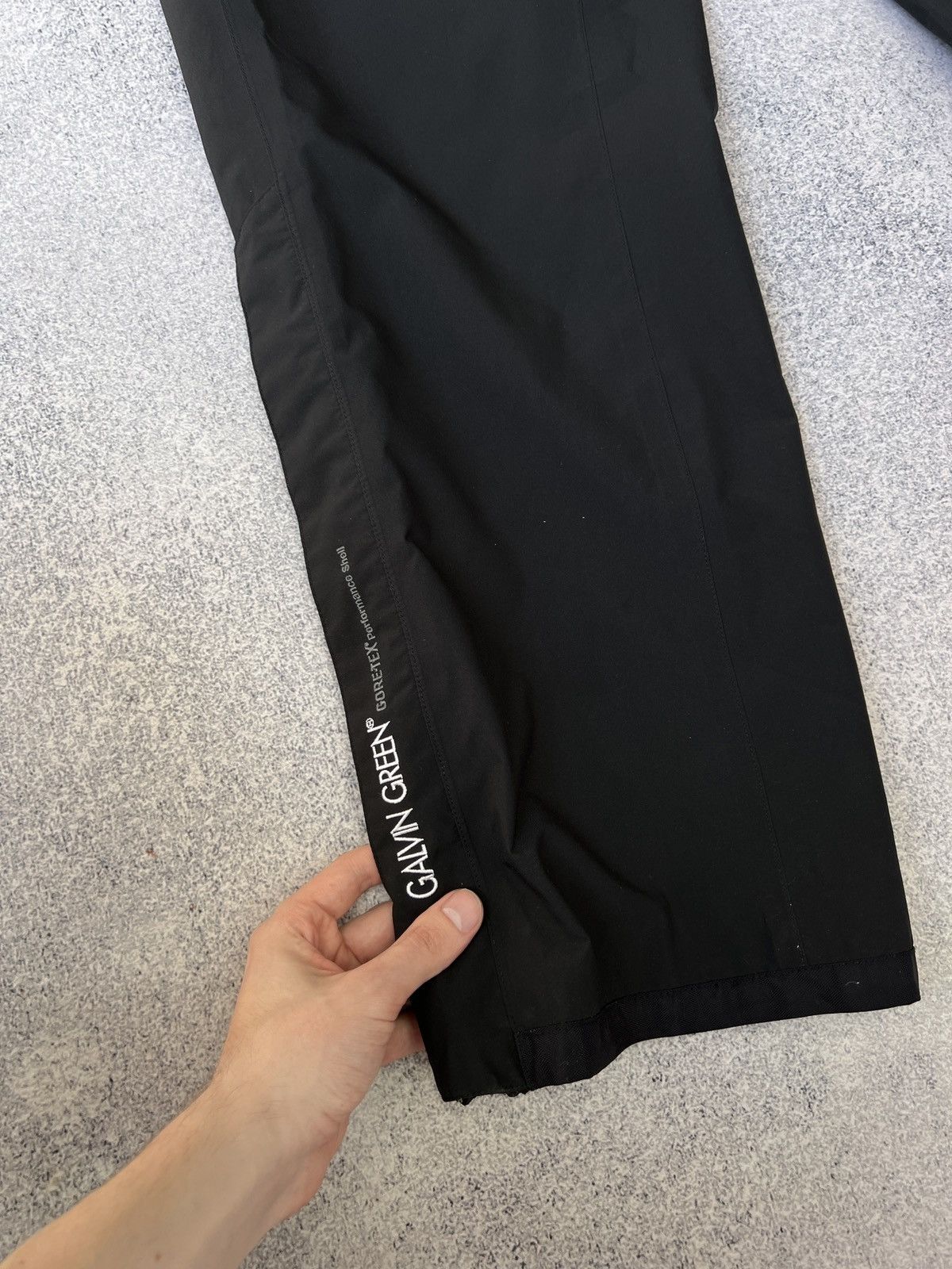 Vintage Vintage Calvin Green Gore-Tex Black Nylon Pants Size US 35 - 5 Thumbnail