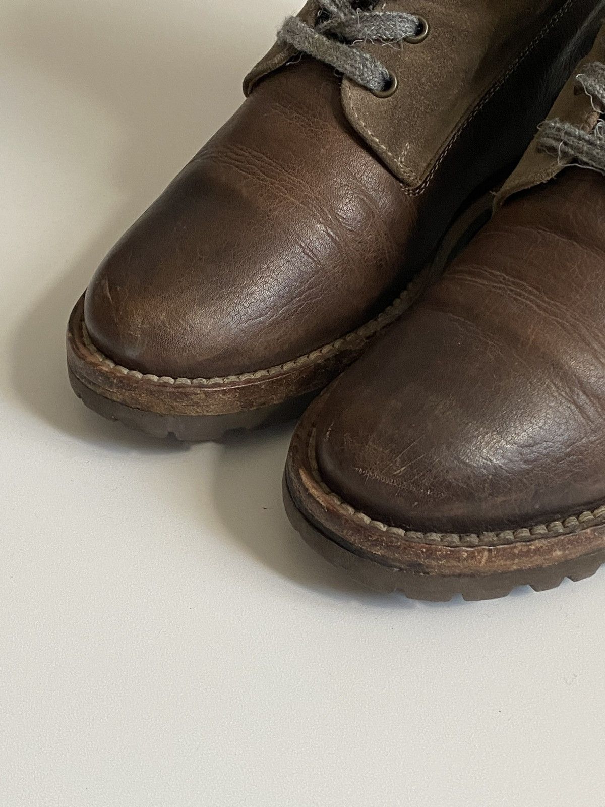 Brunello Cucinelli Brunello Cucinelli Shearling Lined Leather Winter Boots Y2k Size US 8 / IT 38 - 10 Thumbnail